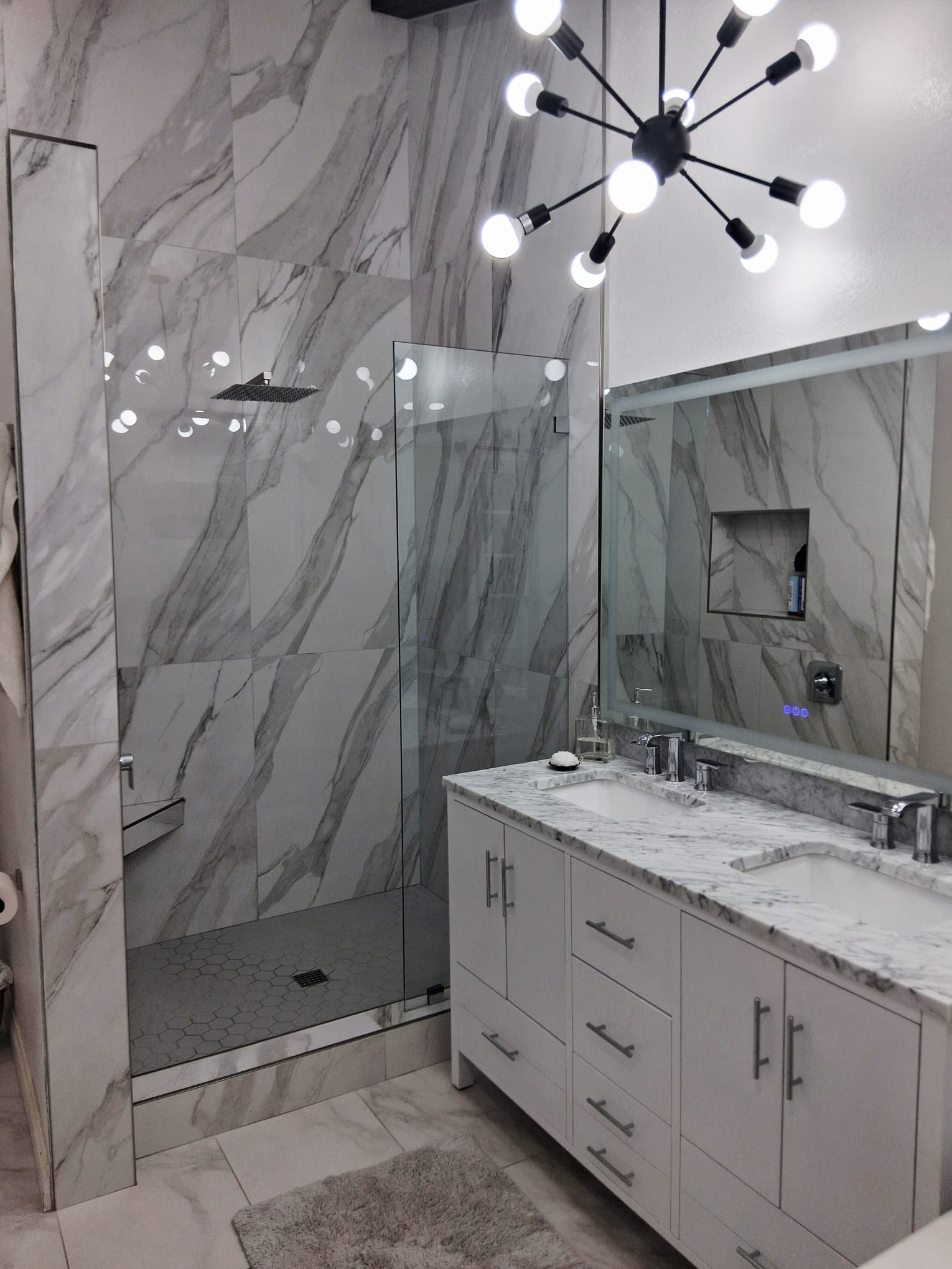 Primary Bathroom walk-in shower