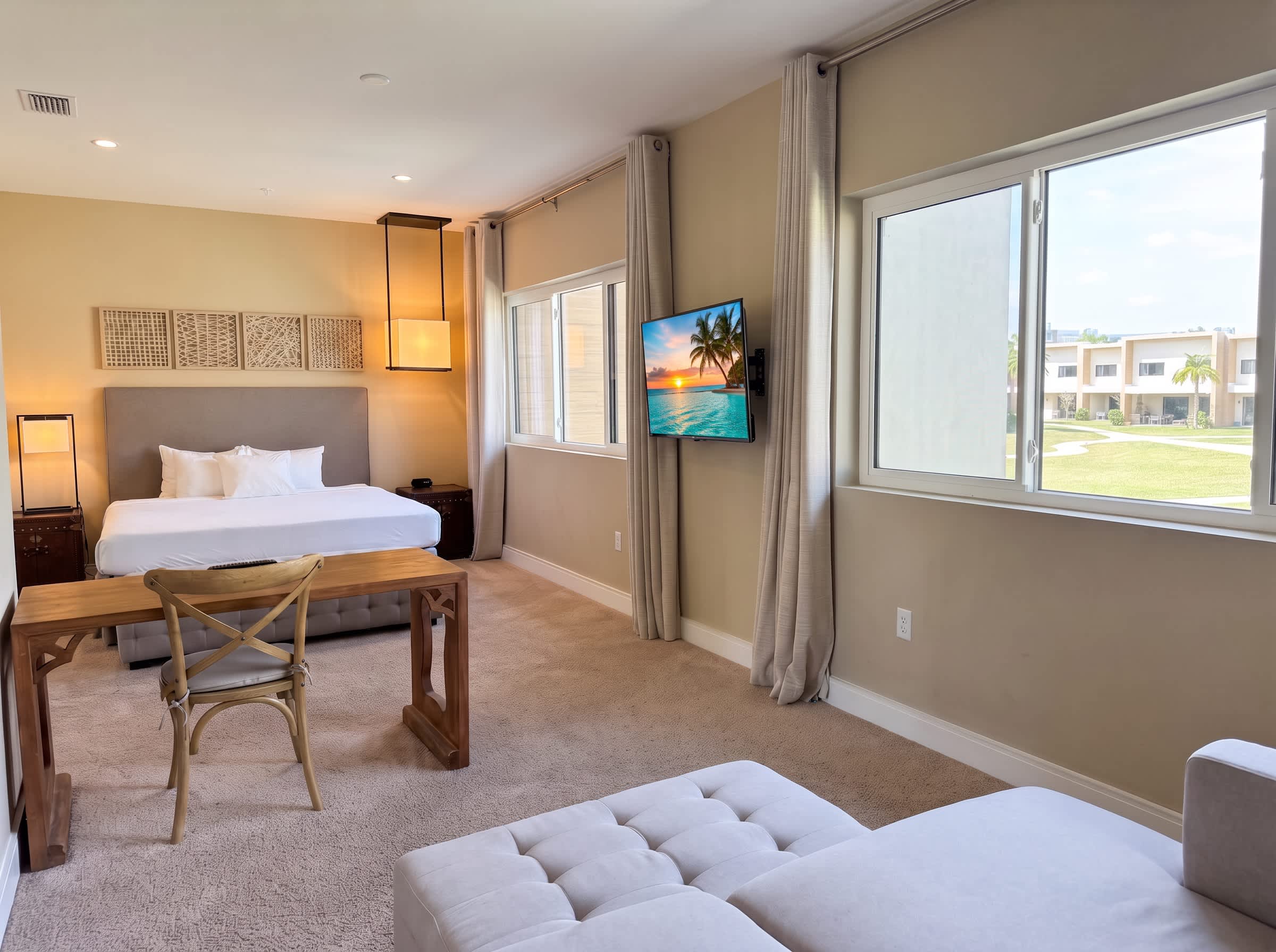 Rest easy in the spacious and welcoming primary bedroom