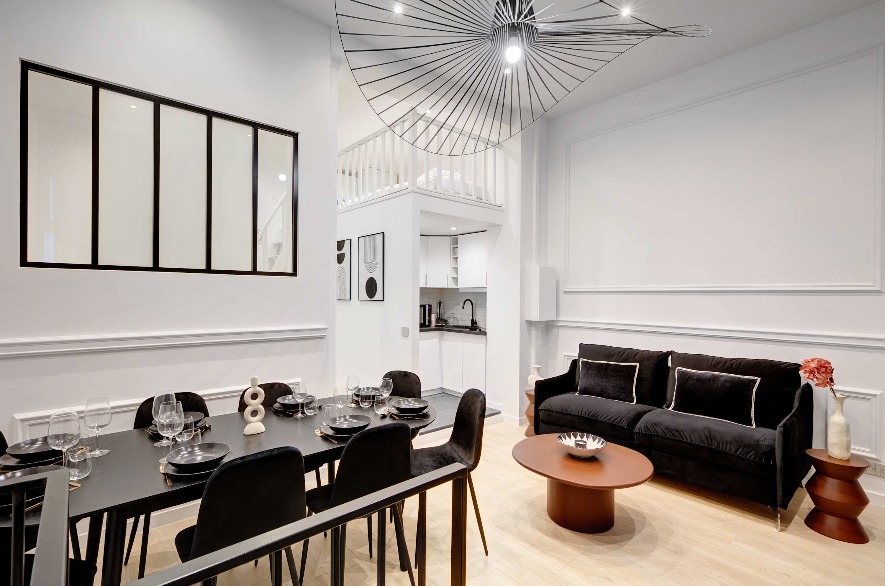 Duplex d’architecte, billard & cinéma – Nation — Paris, Île-de-France — vacation rental