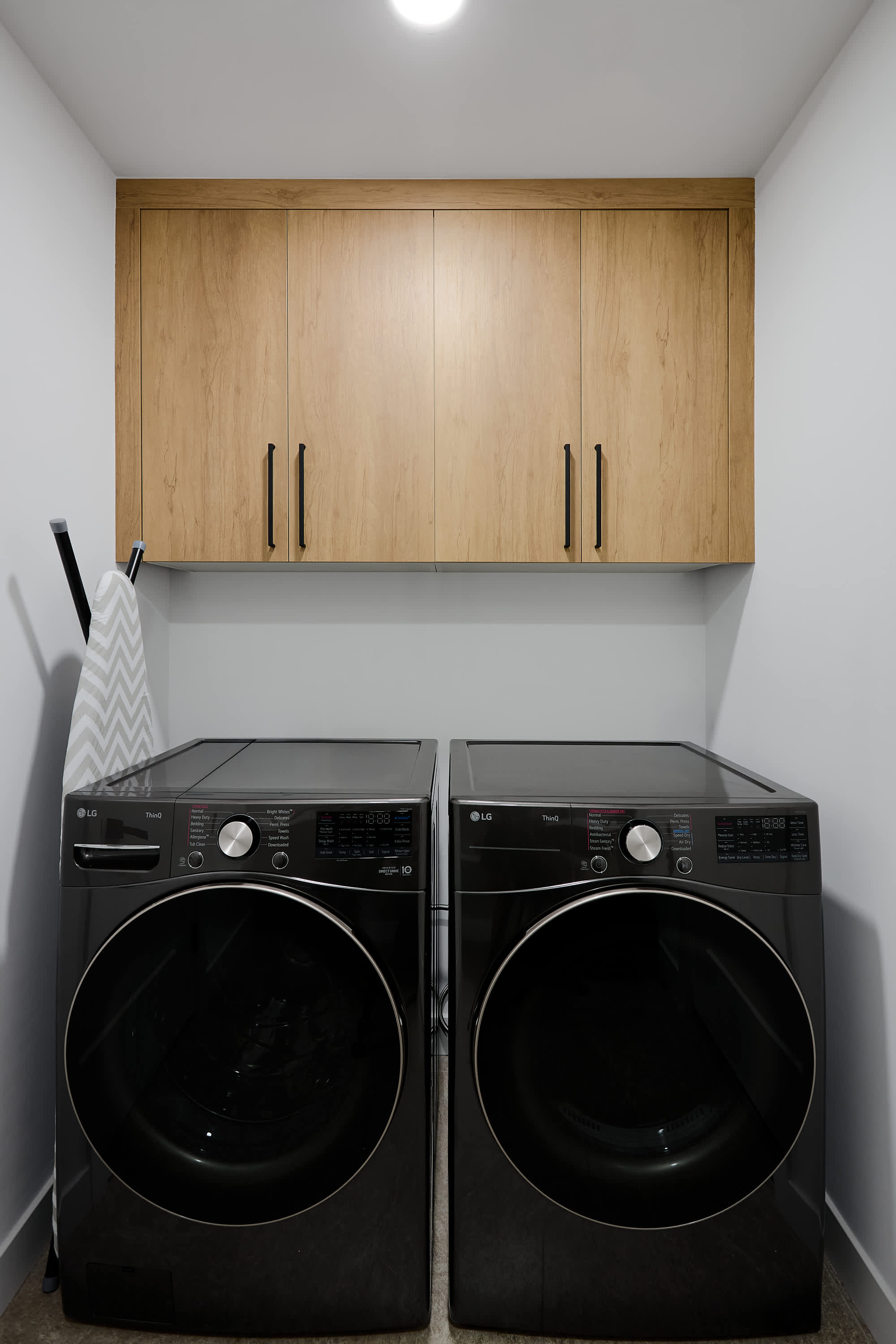 Private in-home washer and dryer.