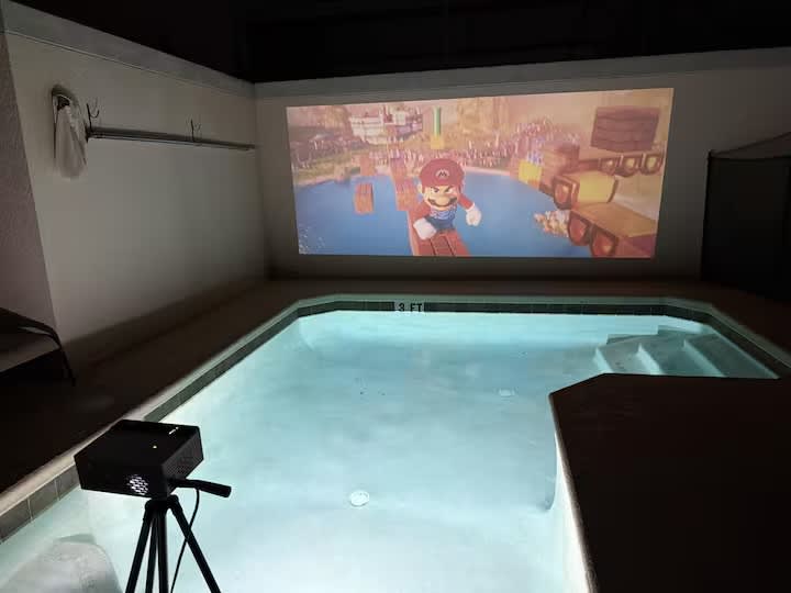 Private Heated Pool + Themed Rooms | Storey Lake