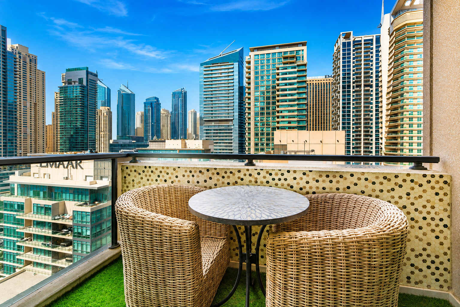 Dubai Marina 1BR Apartment with Gym & Pool - Image 18
