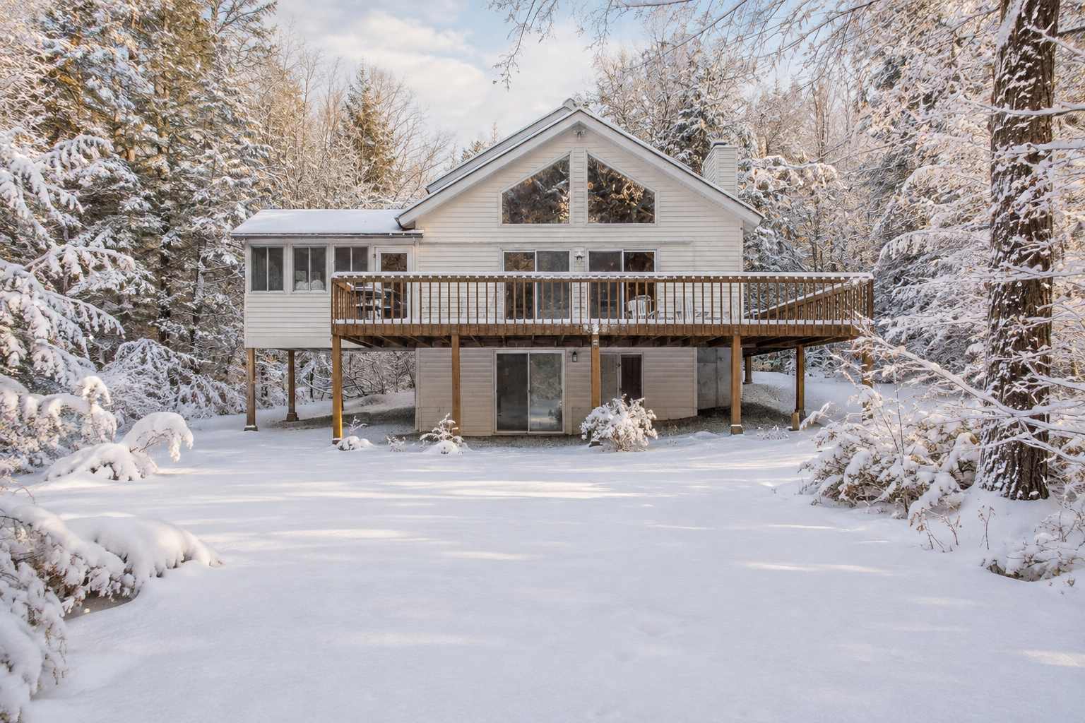 Cozy 3-BR Cabin | Winter Retreat in the Berkshires — Becket, MA — vacation rental