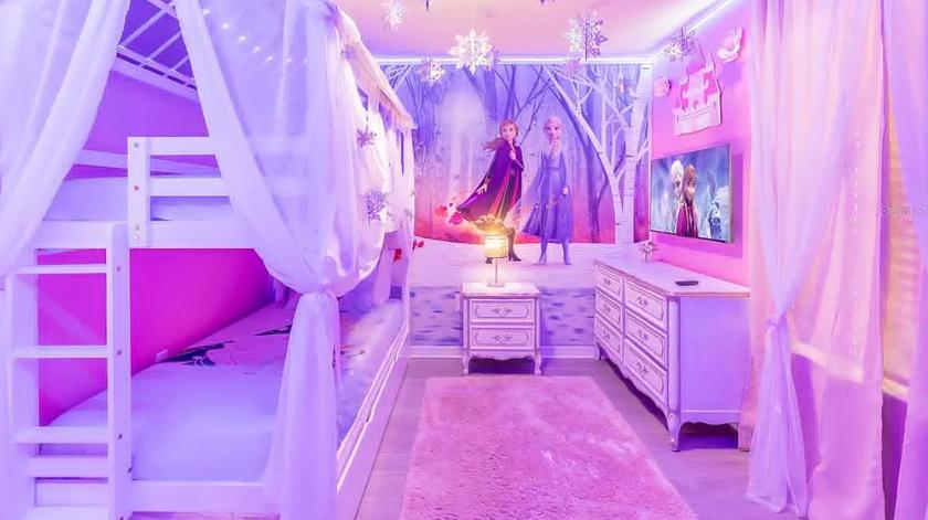 Themed 5BR Near Disney – Private Heated Pool & Mario Arcade