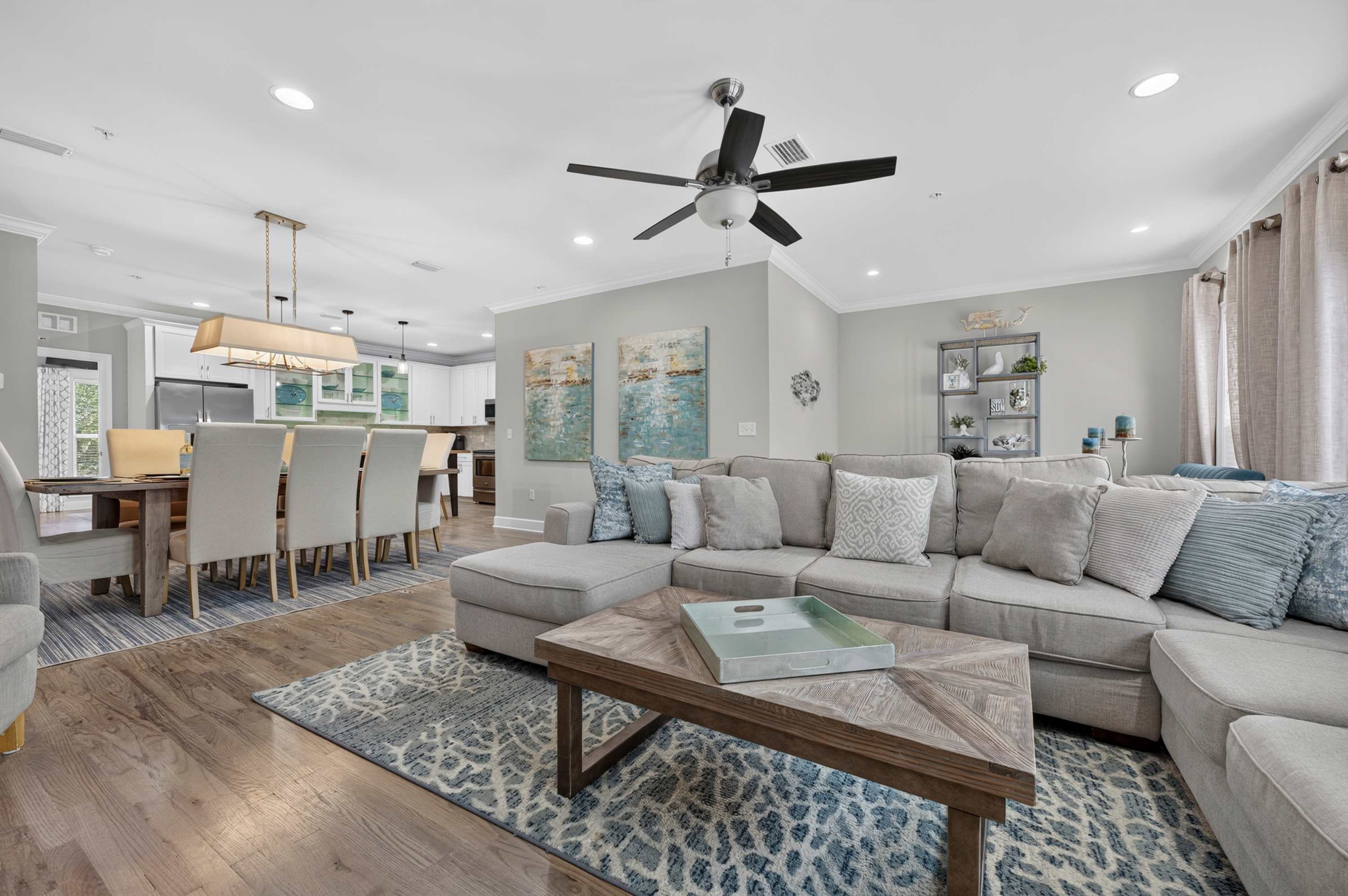Relax, unwind, and soak up the laid-back coastal vibes at The Coastal Drift