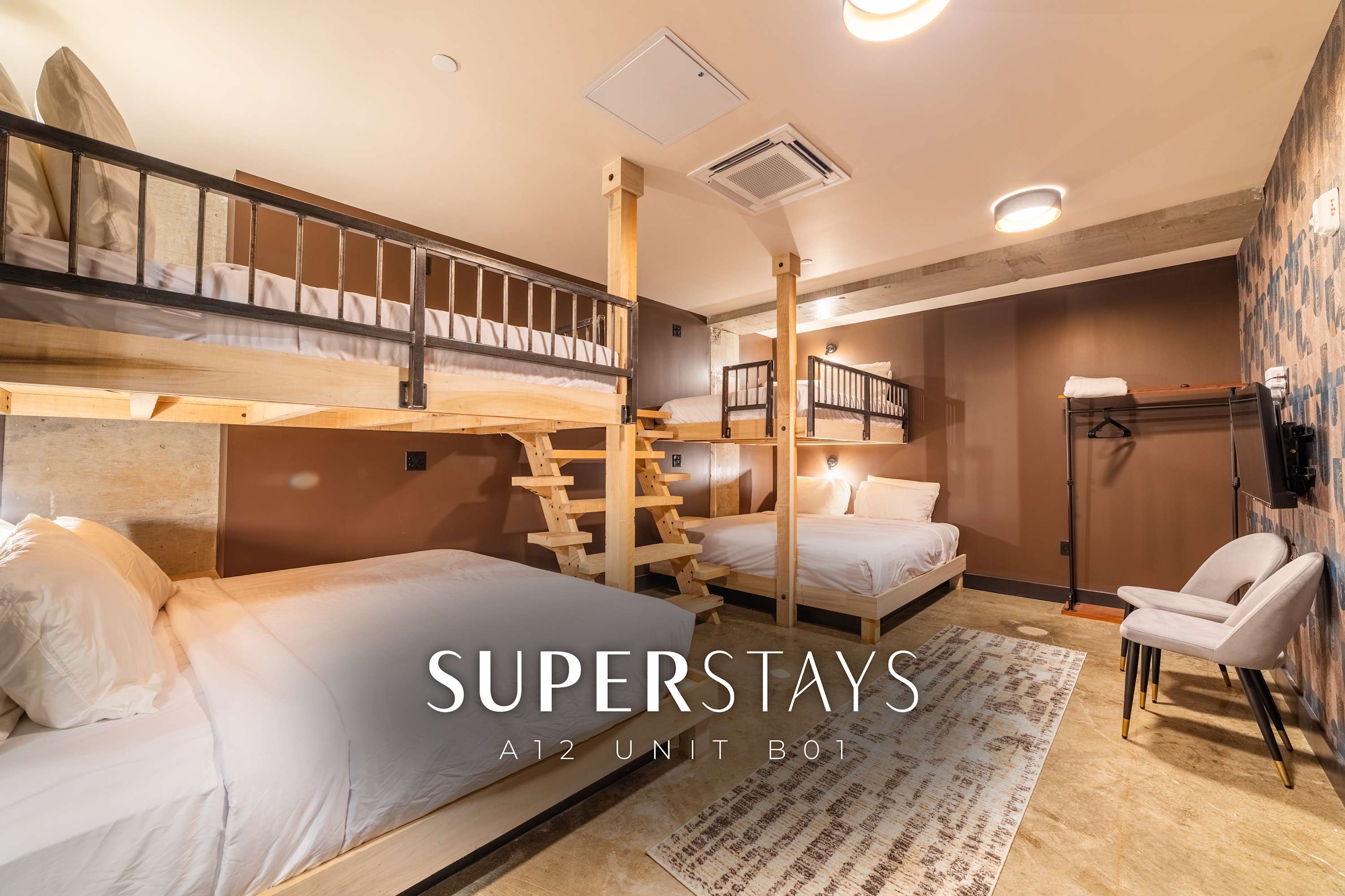 Sleep8 8Beds 1BR Super Stays A12 Justify B01