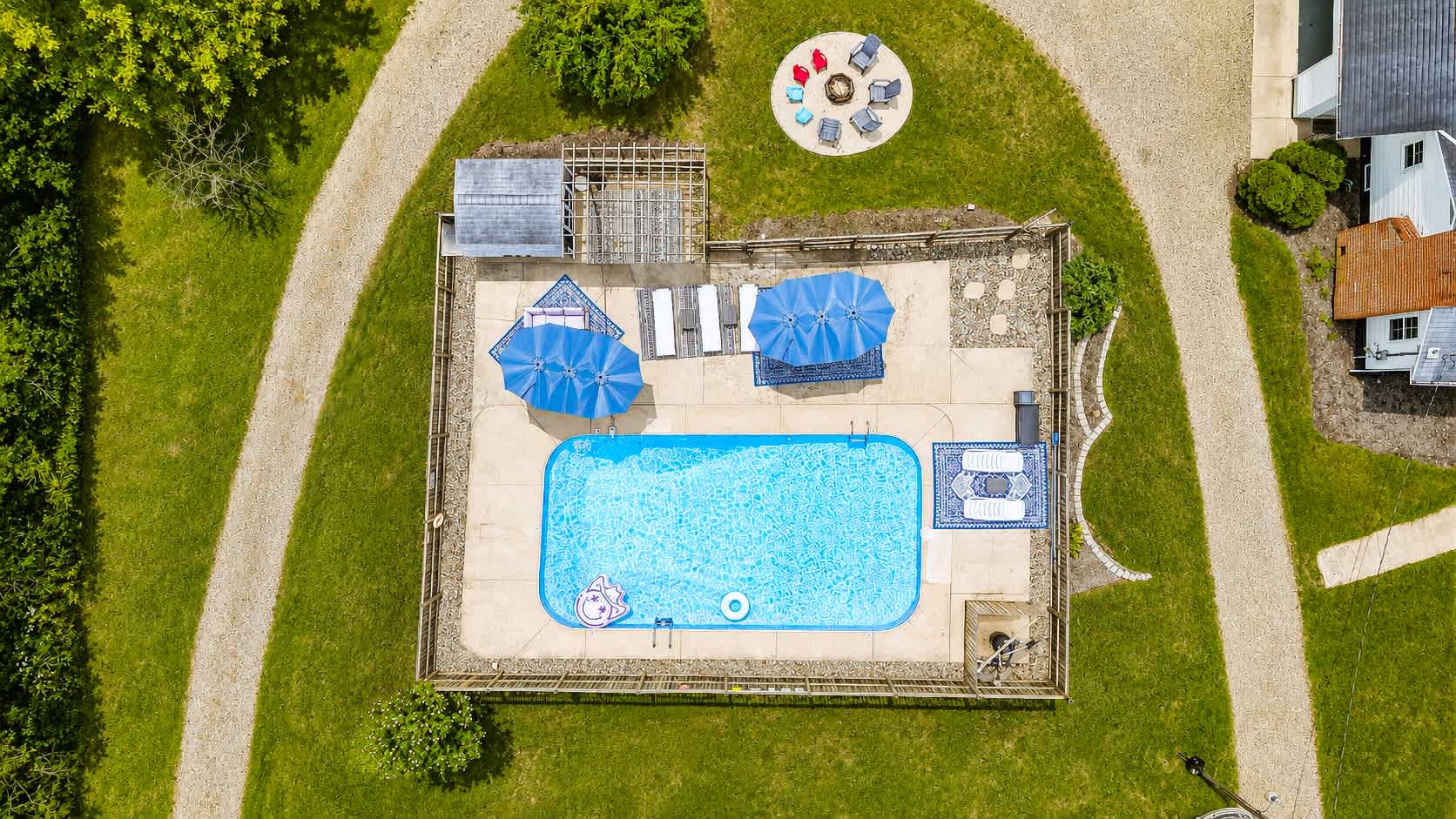 Evergreen Acres • Woodland Preserve • Private Pool