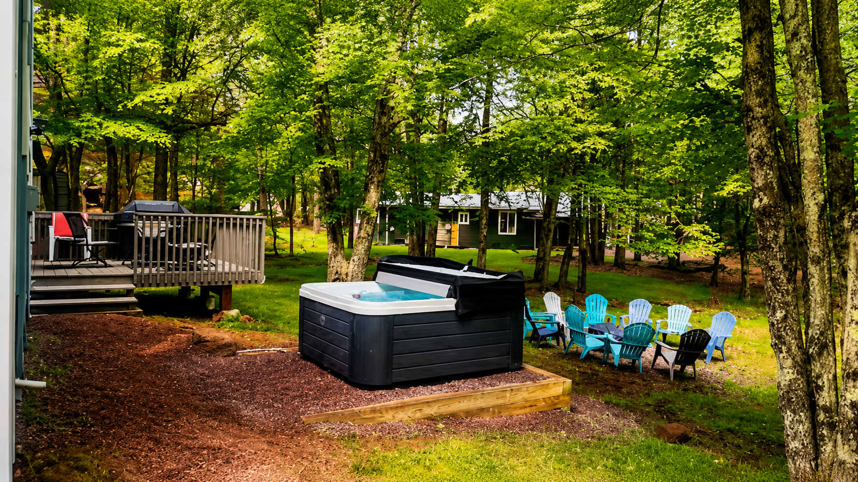 Lake Harmony Hickory Cabin Retreat | HotTub | Deck