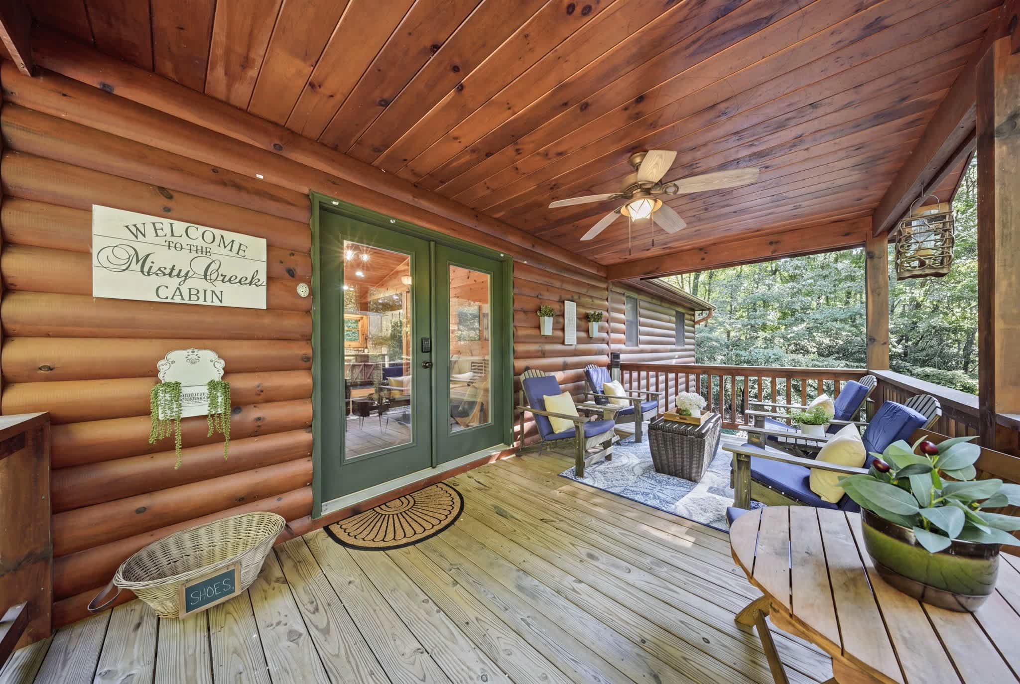 Cabin in Blue Ridge Hot Tub, Games, & Creek! 8