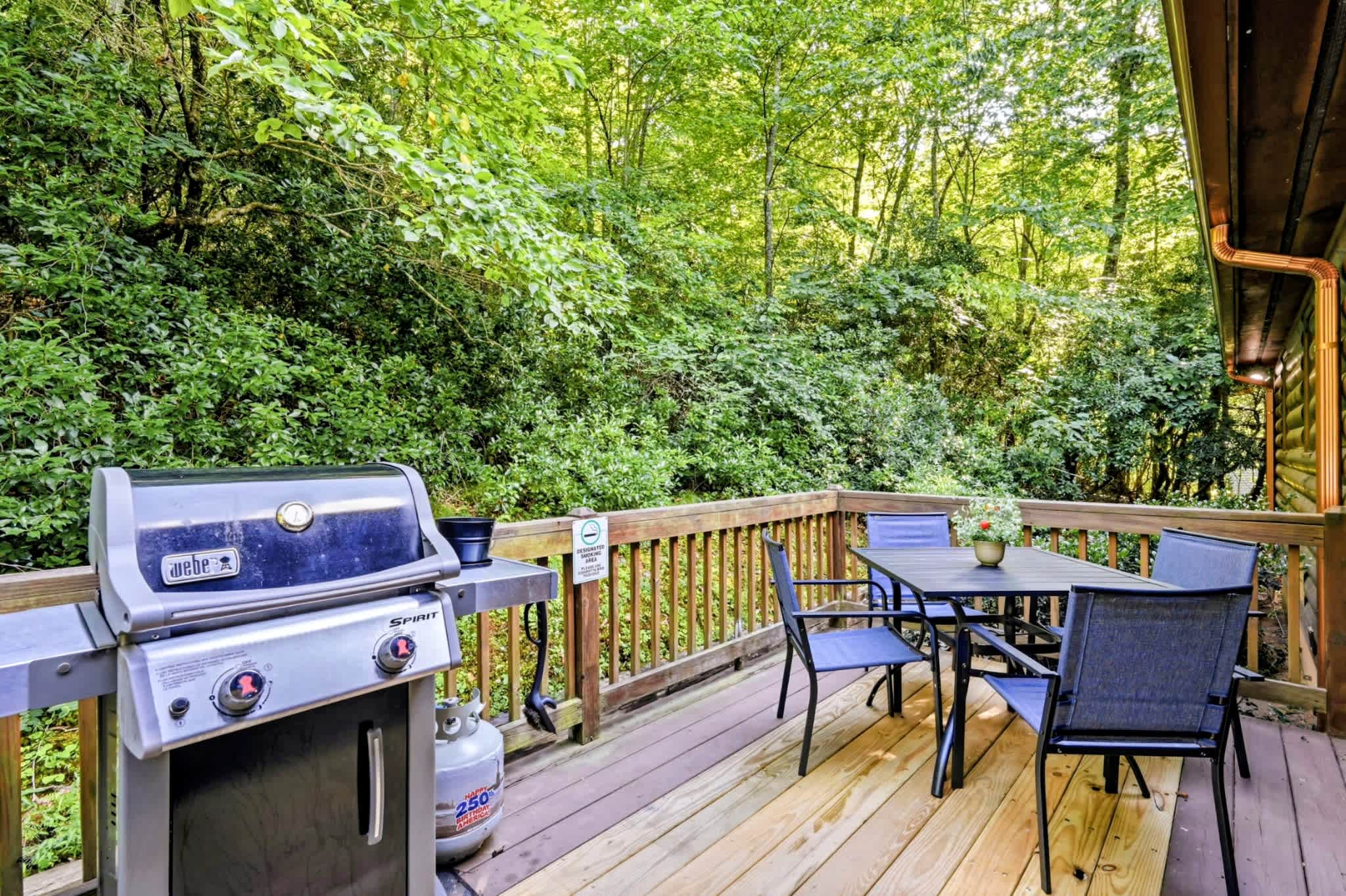 Cabin in Blue Ridge Hot Tub, Games, & Creek! 5
