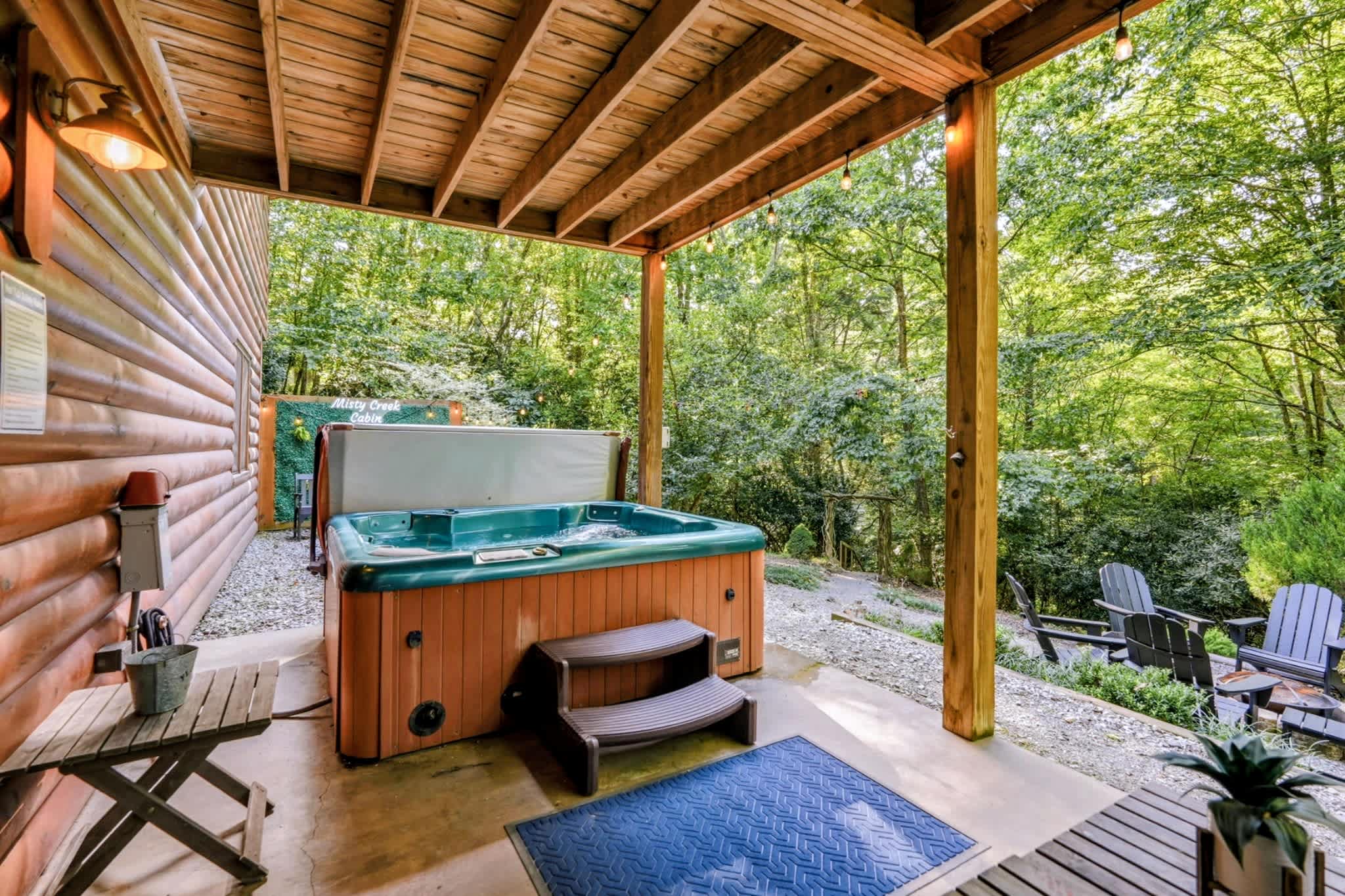 Cabin in Blue Ridge Hot Tub, Games, & Creek! 4
