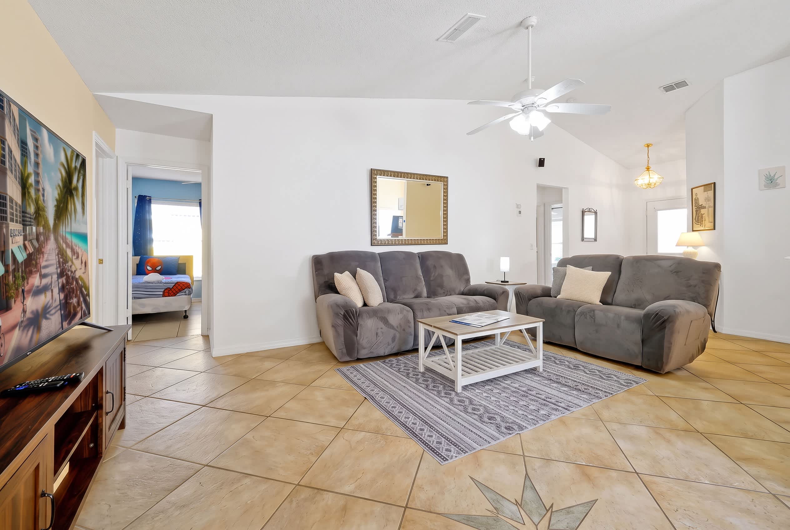 Cozy living area perfect for relaxing after a day of adventure