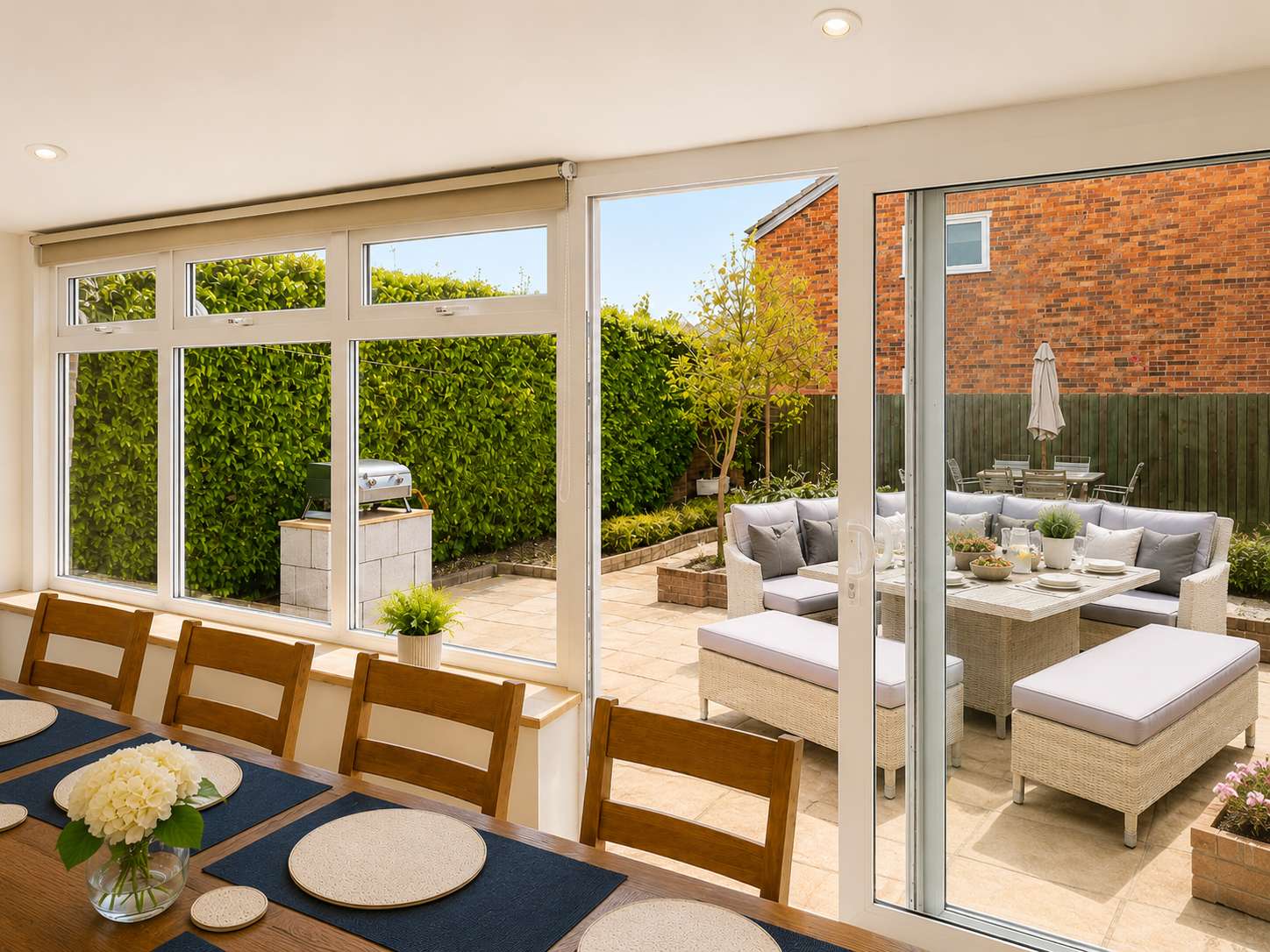 Spacious Corby House Sleeps 8 Patio & BBQ