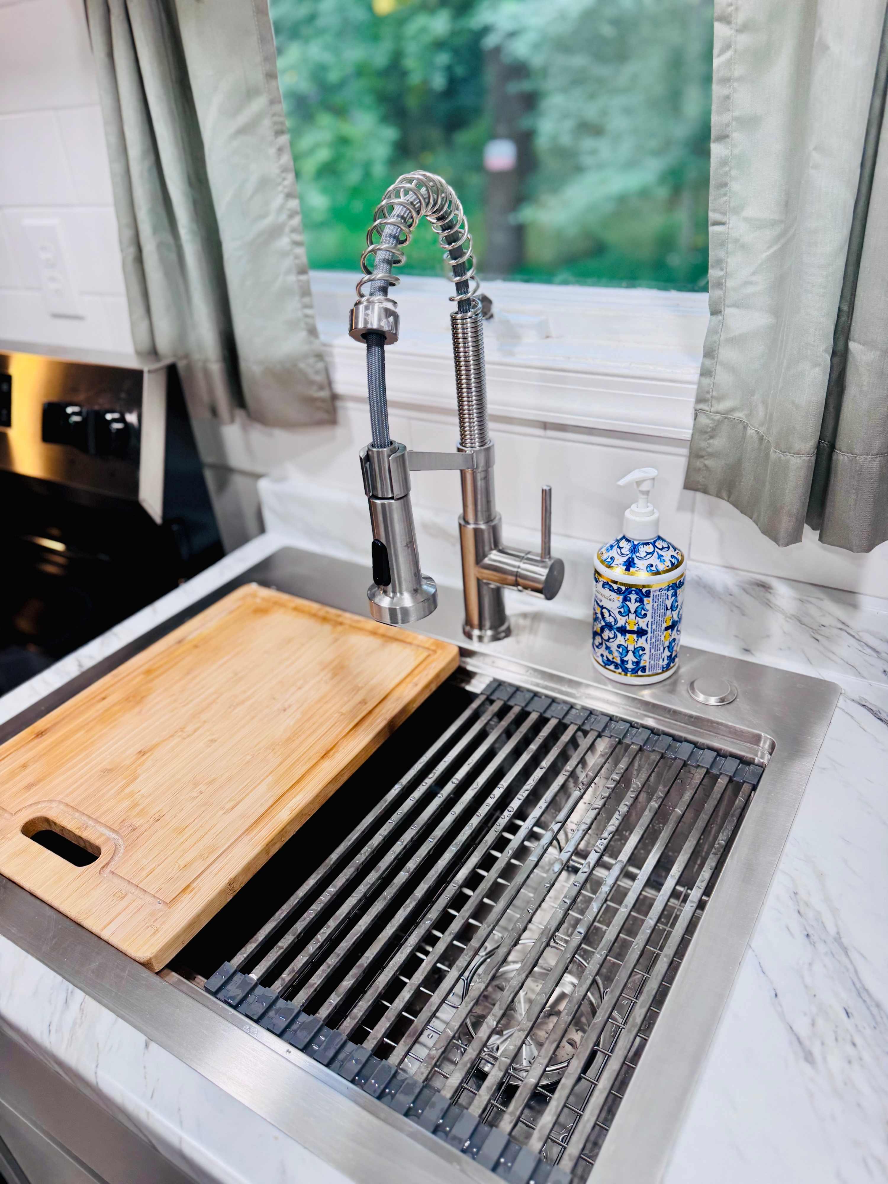 Enjoy the views from the kitchen