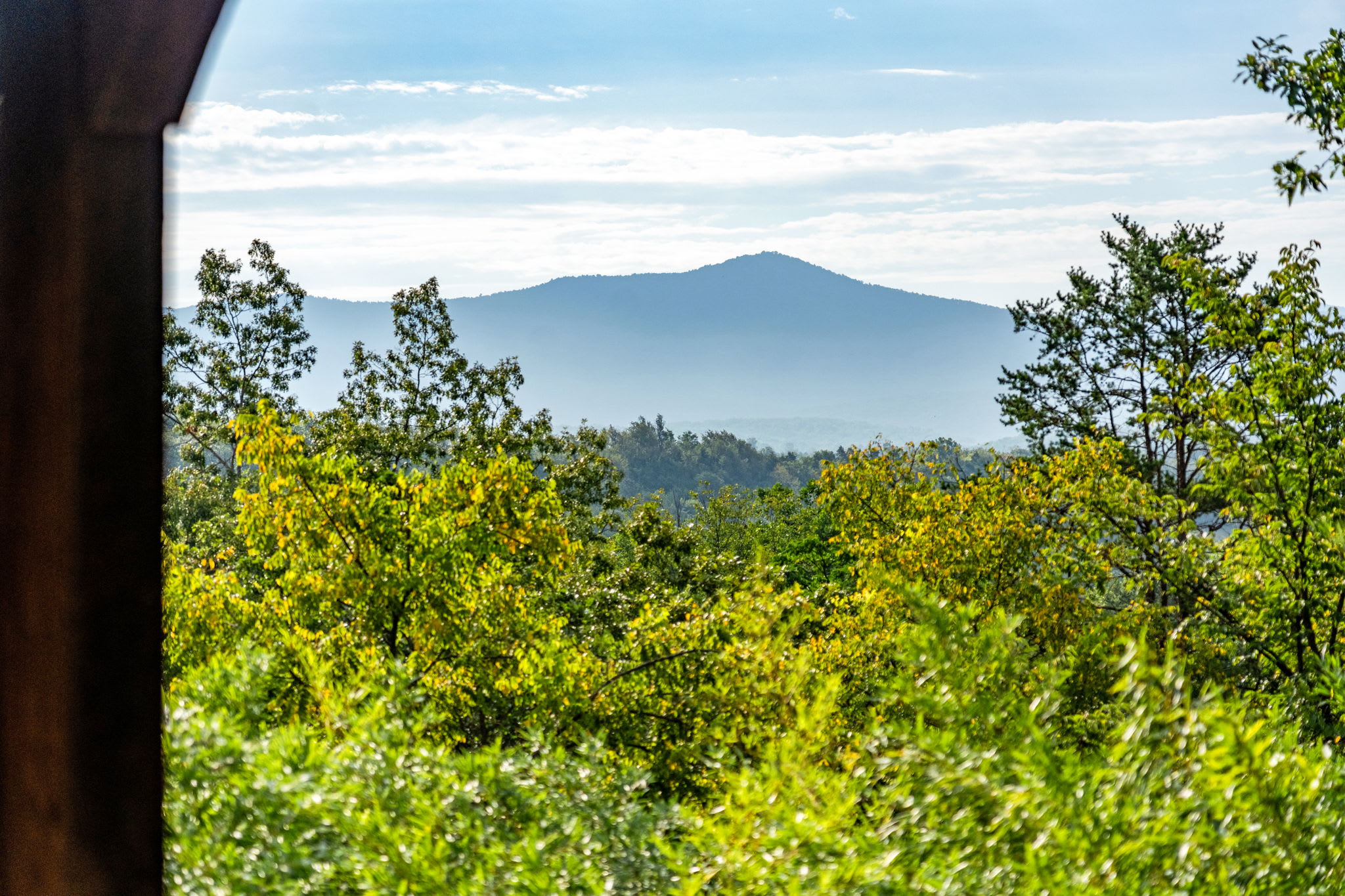 Real Log Cabin w Stunning Shenandoah Views
