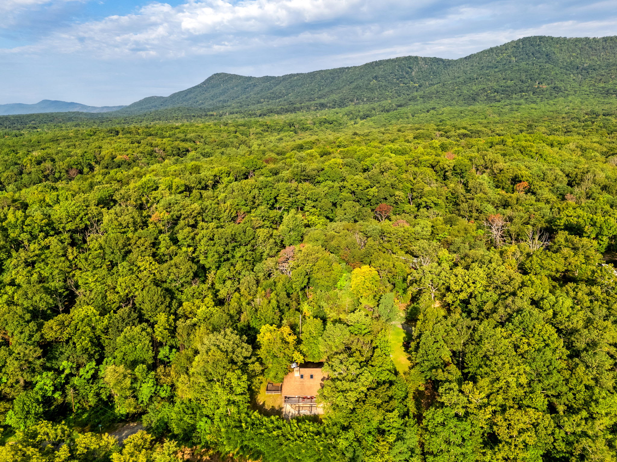 Real Log Cabin w Stunning Shenandoah Views