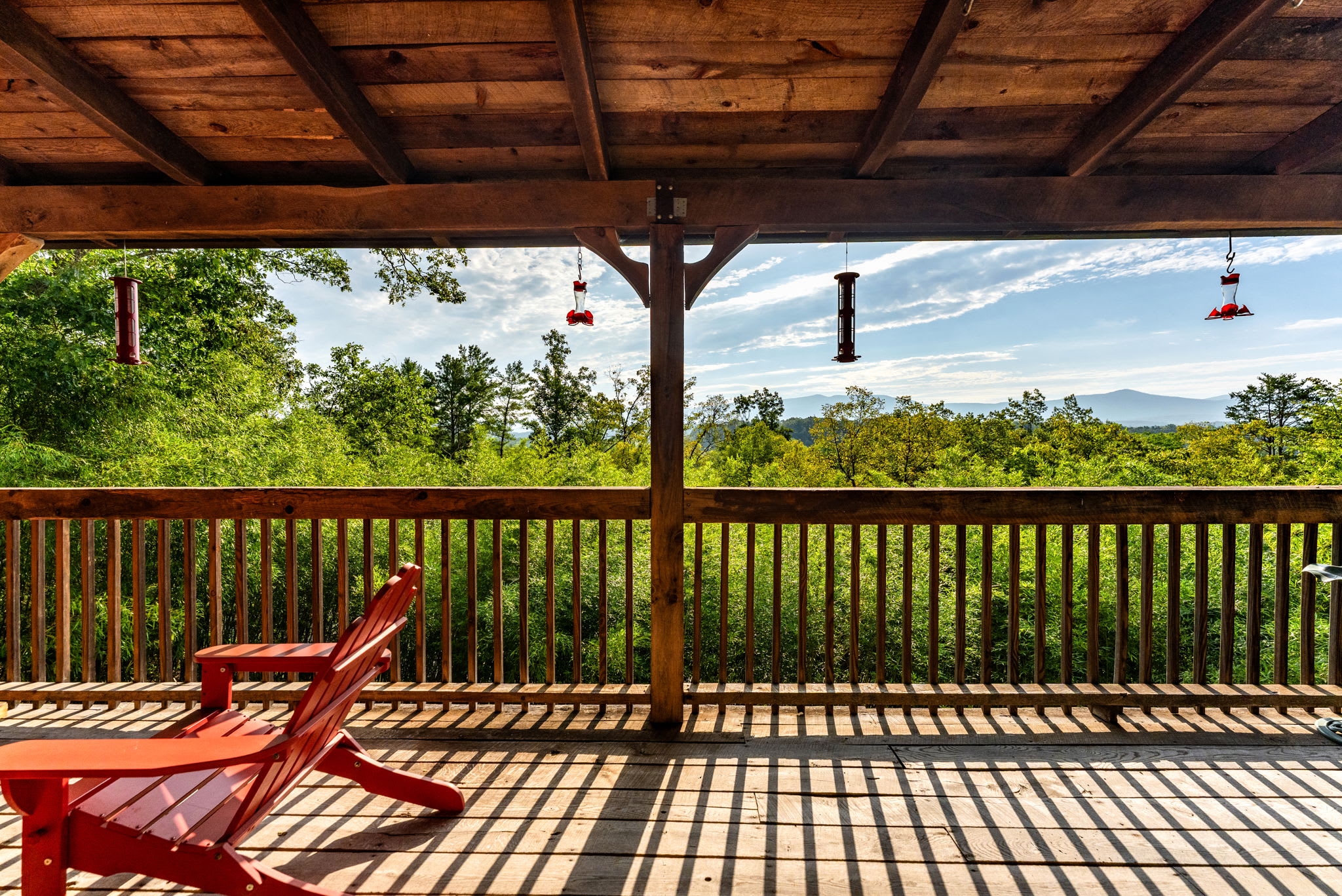 Real Log Cabin w Stunning Shenandoah Views
