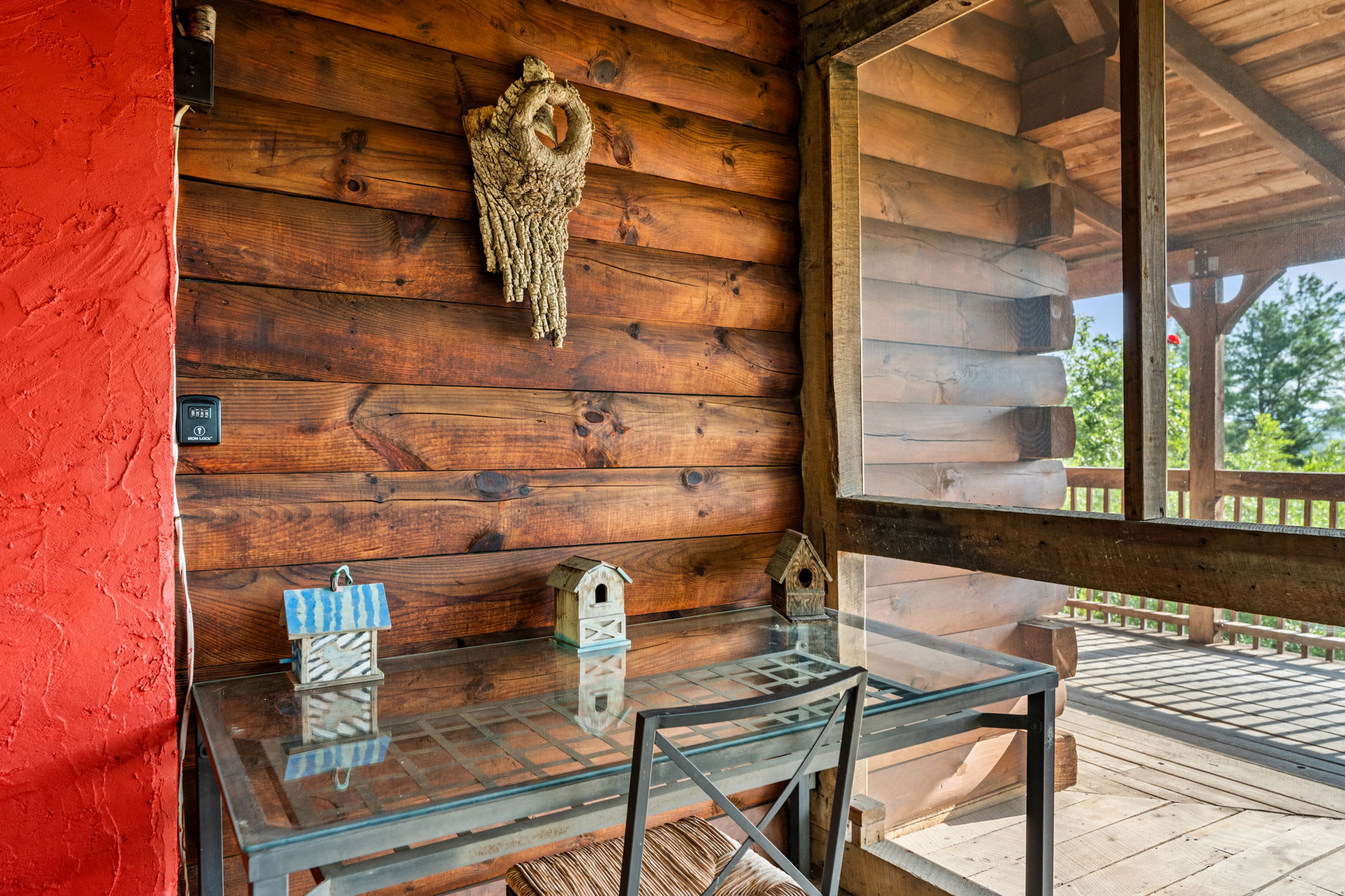 Real Log Cabin w Stunning Shenandoah Views