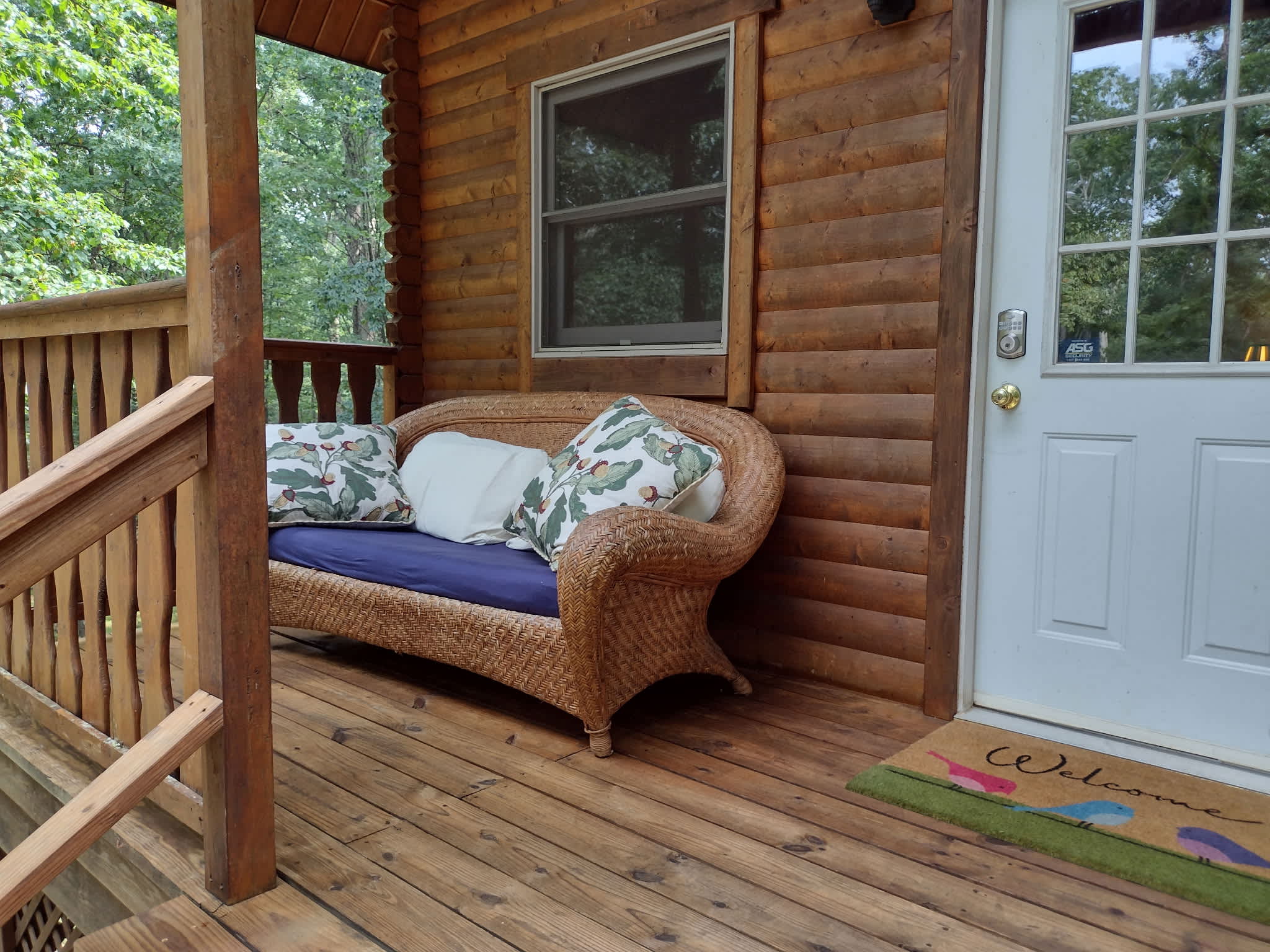 Take in the views while enjoying morning coffee or good book.