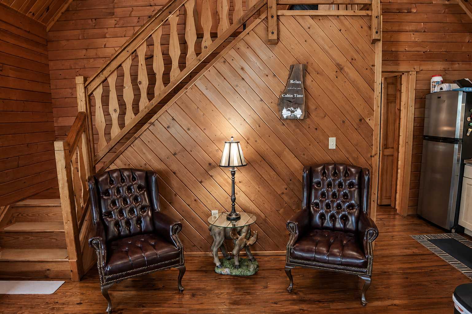 Great nook for catching up with friends, family and loved ones.