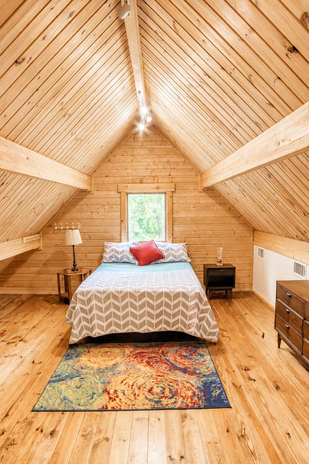 Bedroom 1: Loft Style w/Queen Bed