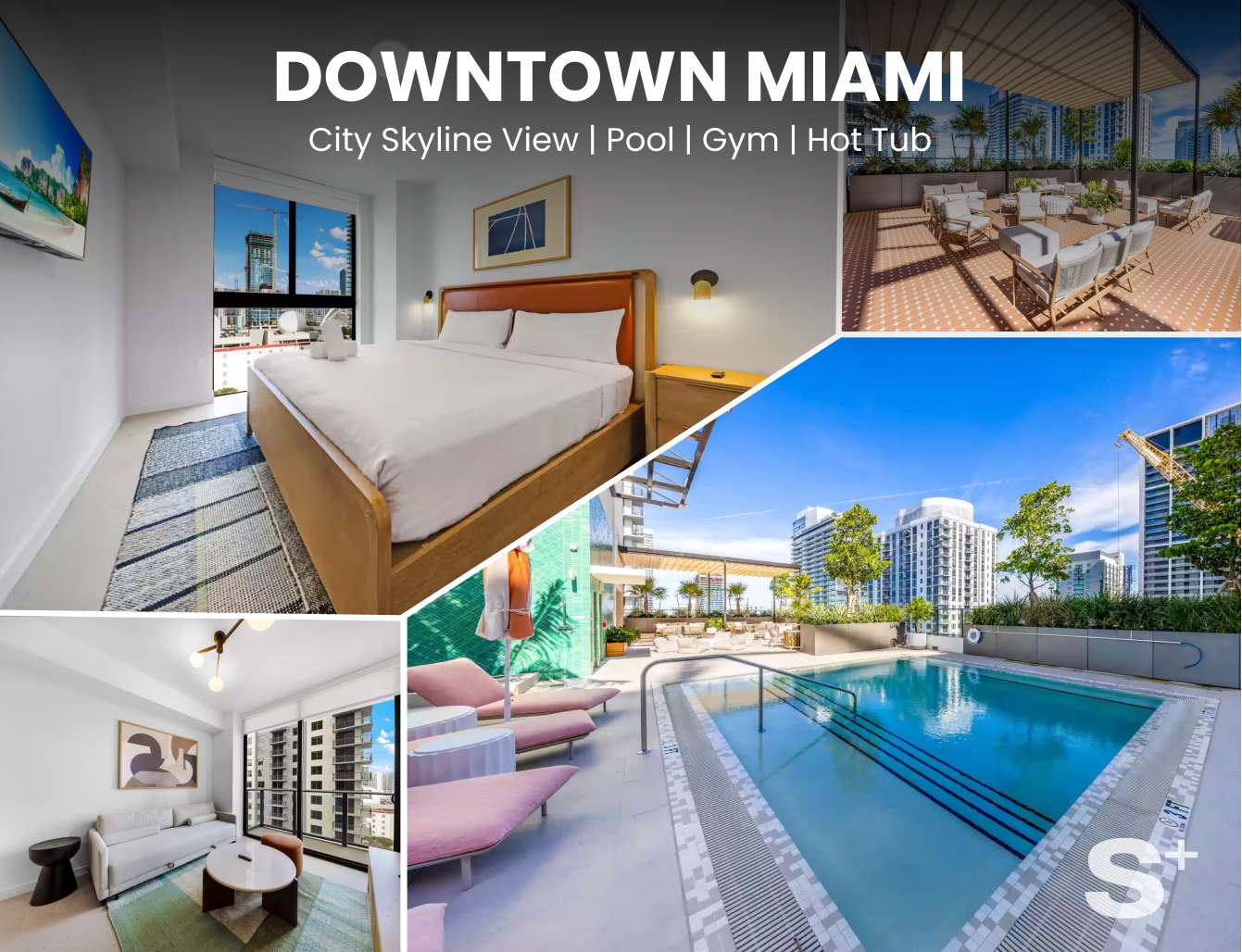Sleek Miami Condo | Gym | City Views - The Bahamas