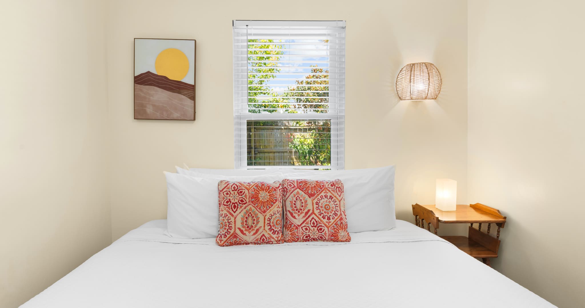 Relax and recharge in this inviting bedroom