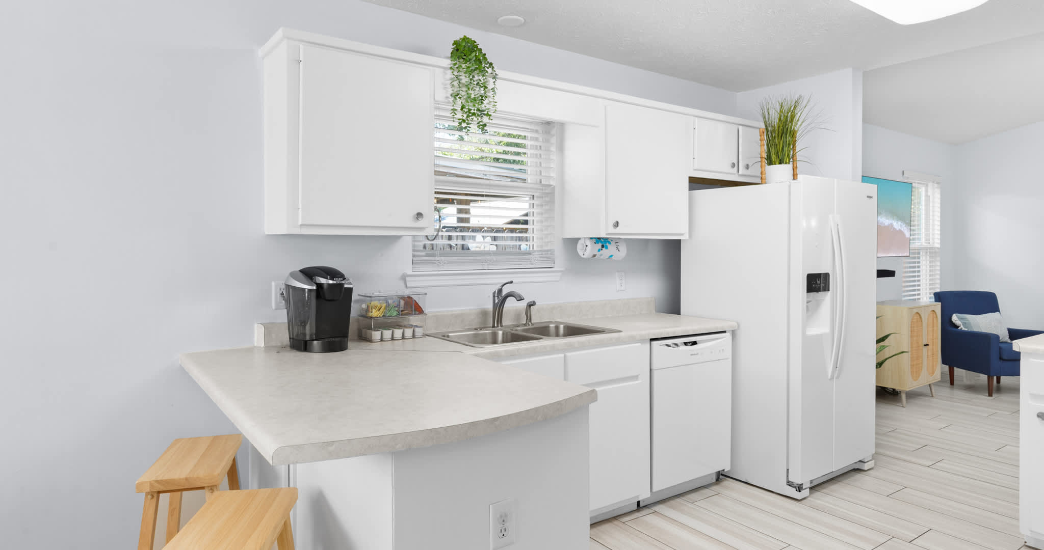 Fully equipped kitchen for convenient vacation meals