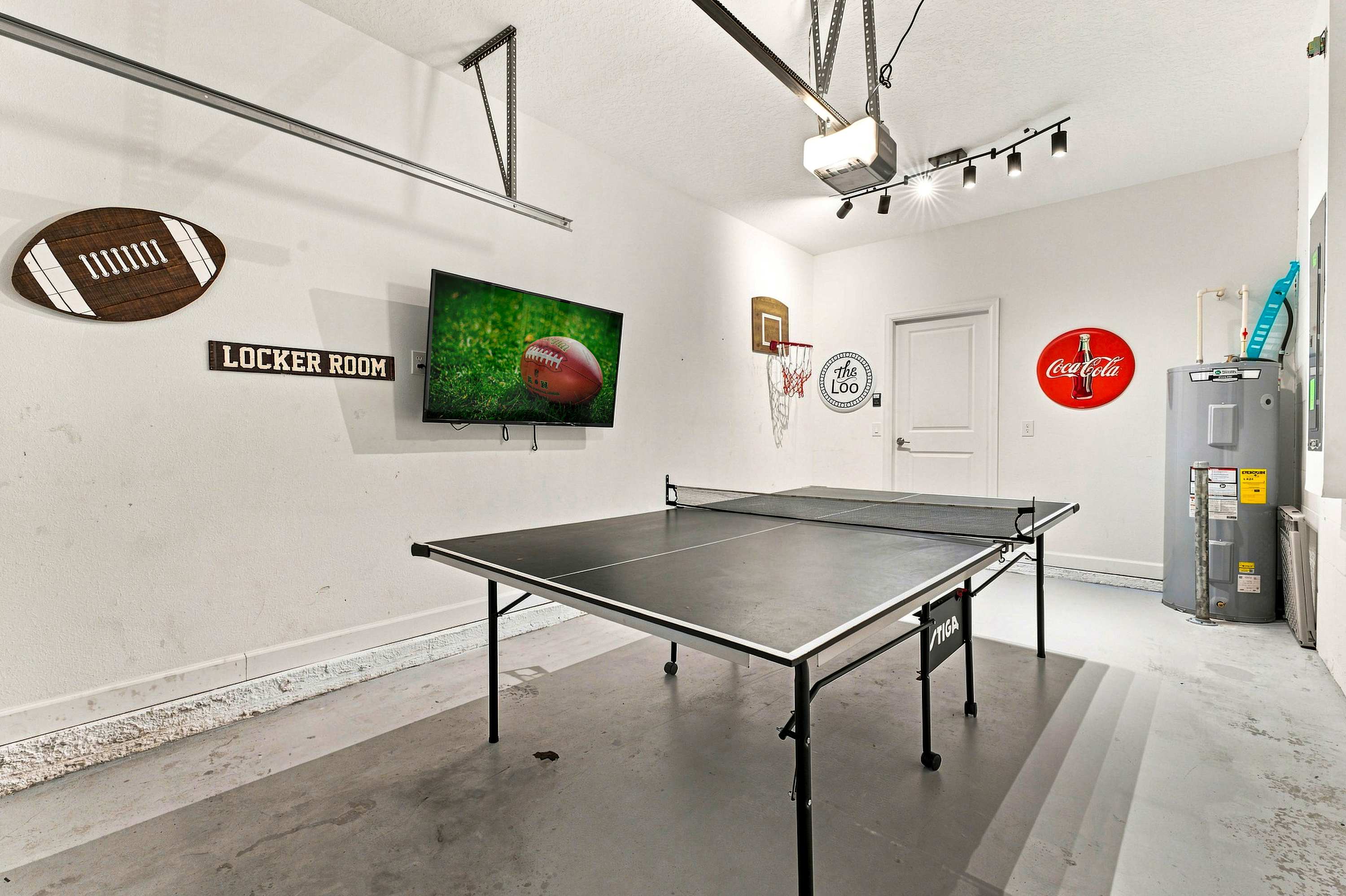 Gather for games, laughter, and memorable moments in this entertaining game room