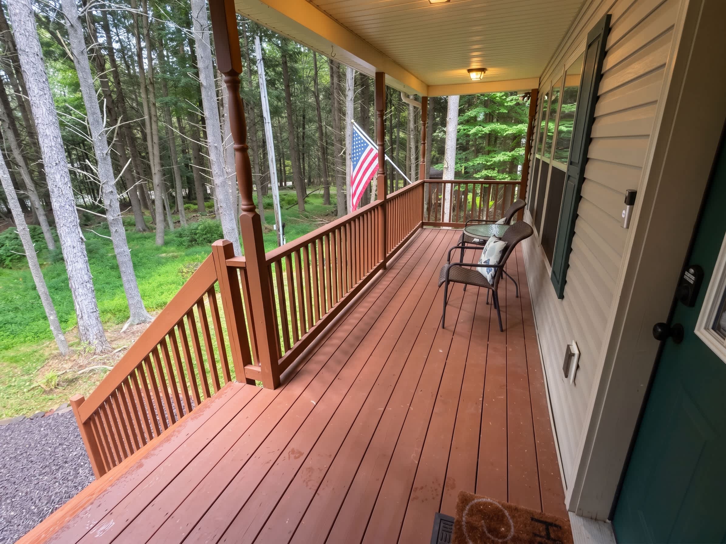 Pocono Woodland Getaway | Fire Pit | Deck