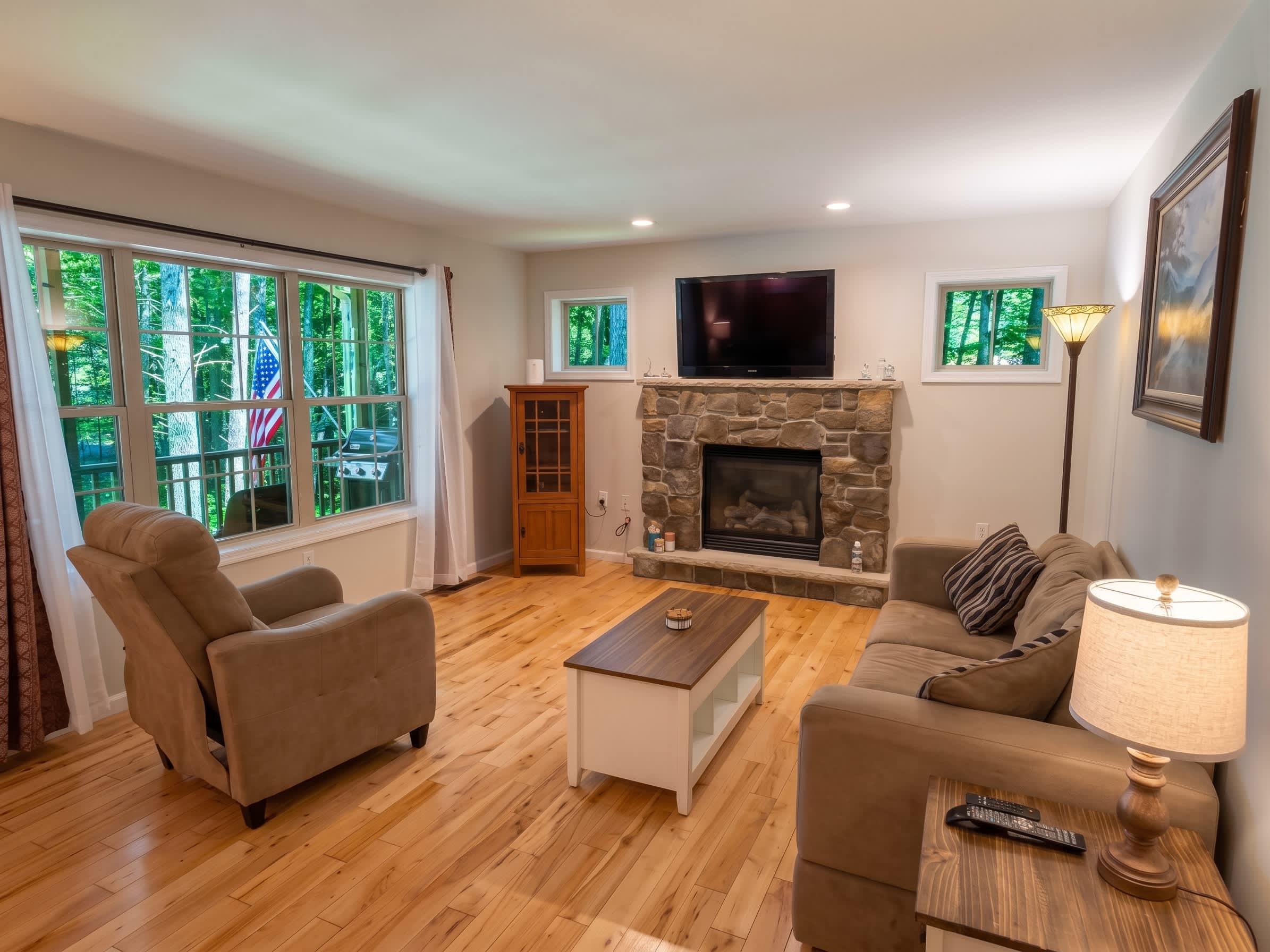 Pocono Woodland Getaway | Fire Pit | Deck