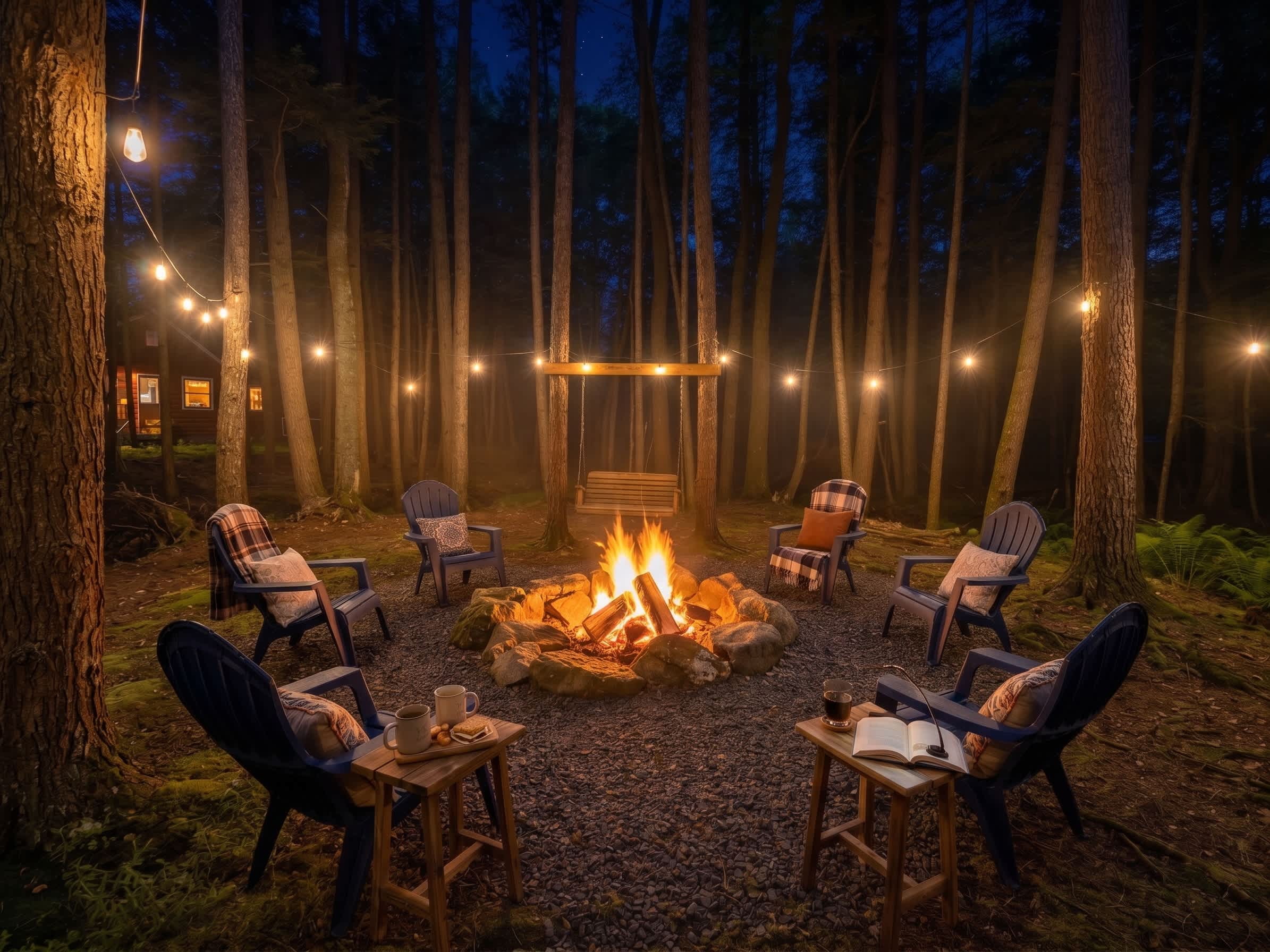 Pocono Woodland Getaway | Fire Pit | Deck