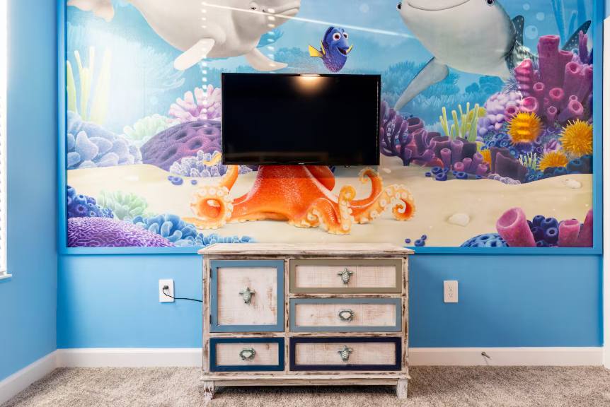 3 Themed BRs – Heated Pool, Spa & Kids Playroom