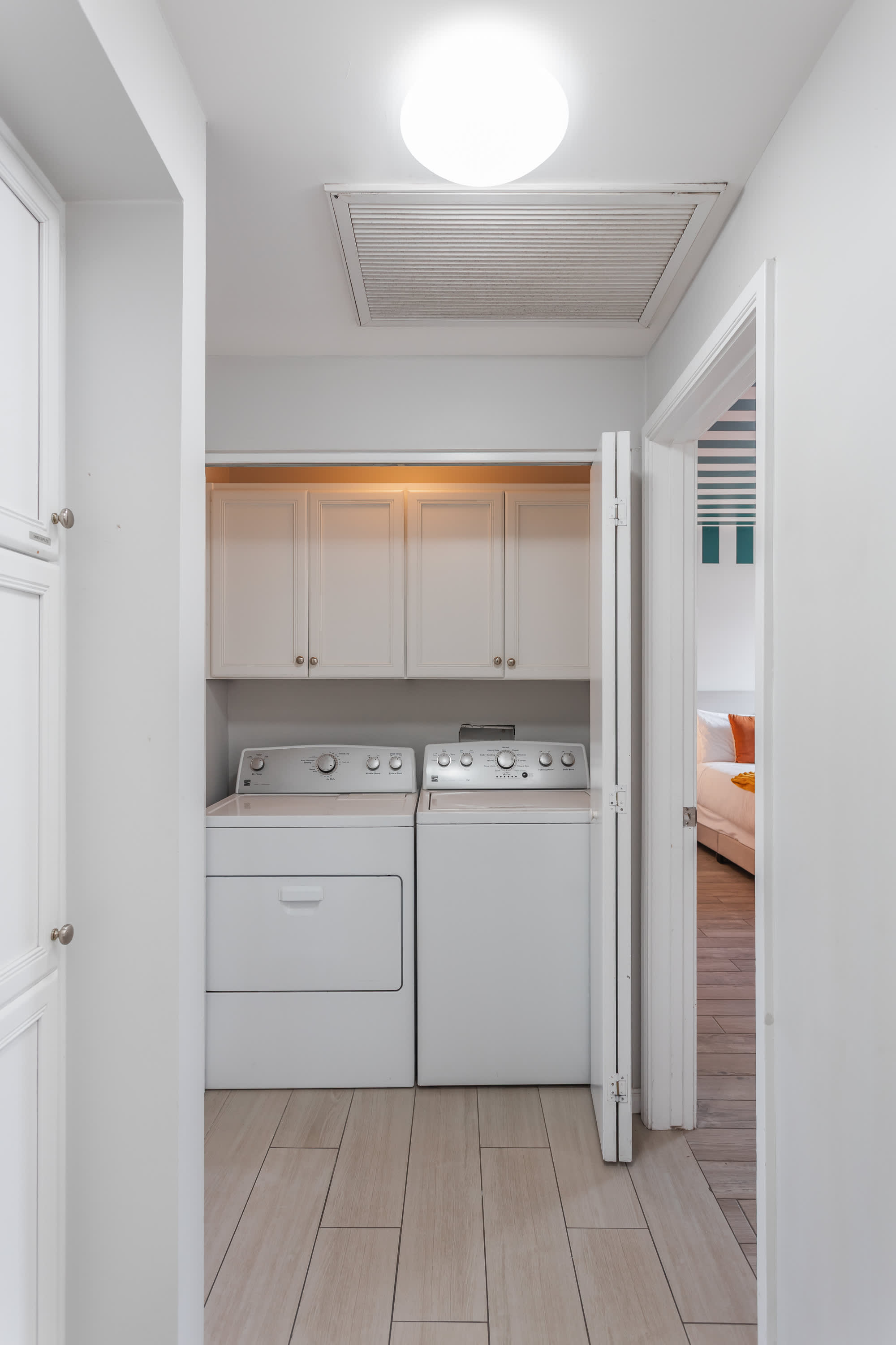 In home washer and dryer
