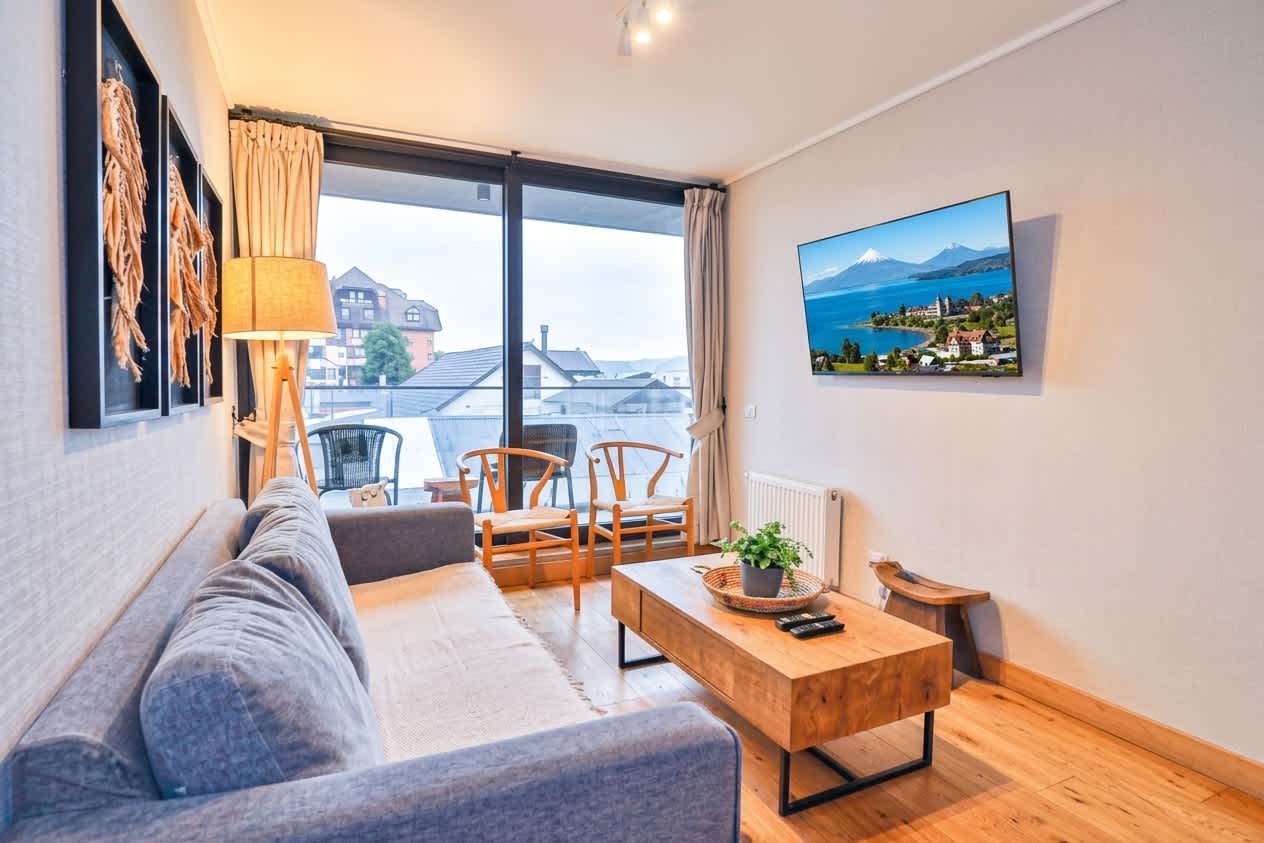 HOM 2-bed with lake view · Pool and parking — Puerto Varas, Los Lagos Region — vacation rental