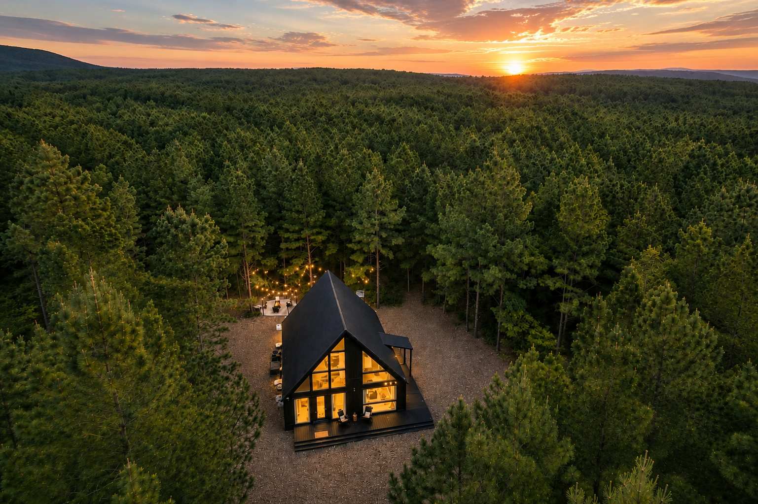 The Denizen | Forest Retreat, Sauna & Hot Tub - Hochatown, OK