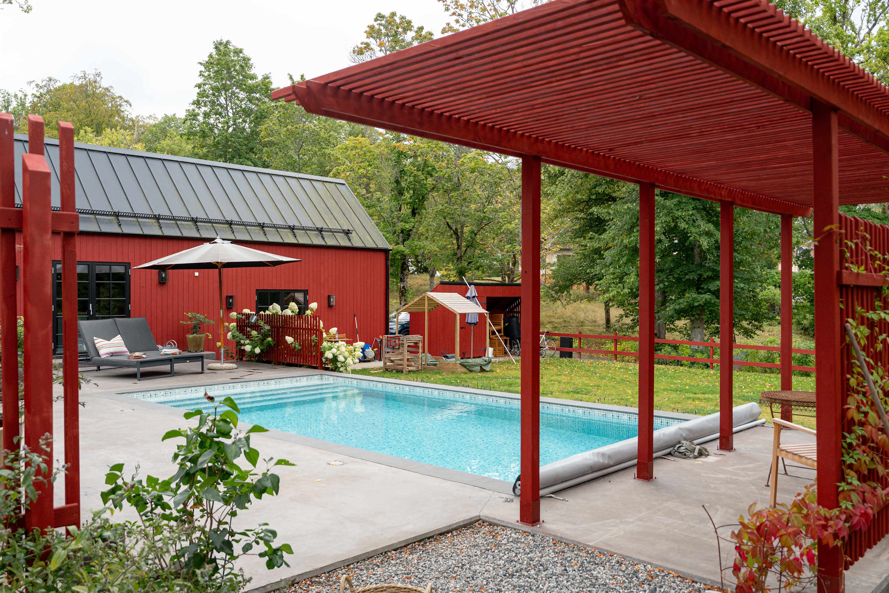 Luxury Nordic Barnhouse Villa with Pool