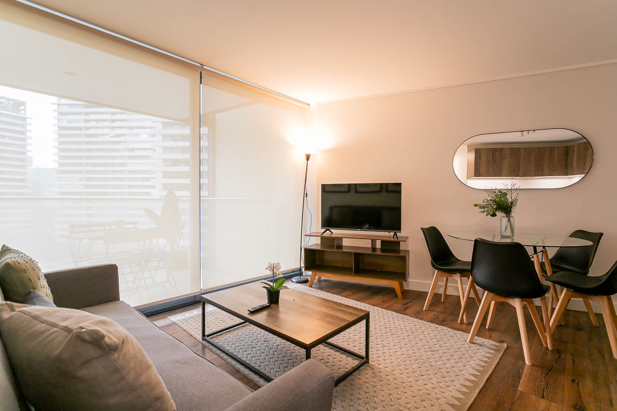 Chic Las Condes Apt: 2BR, 2BA, Sleeps 5