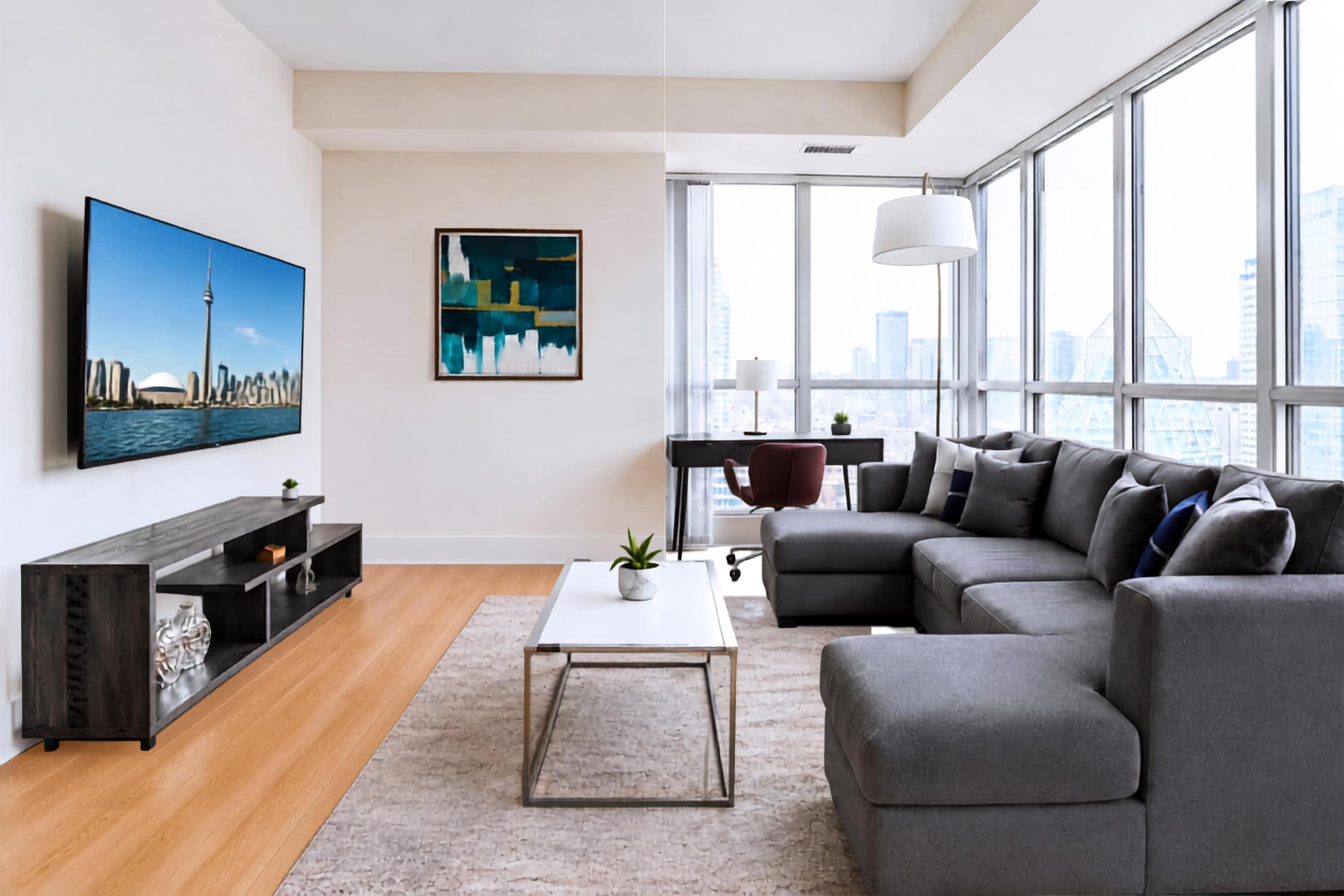 Walk to CN Tower Condo w Balcony Pool Access
