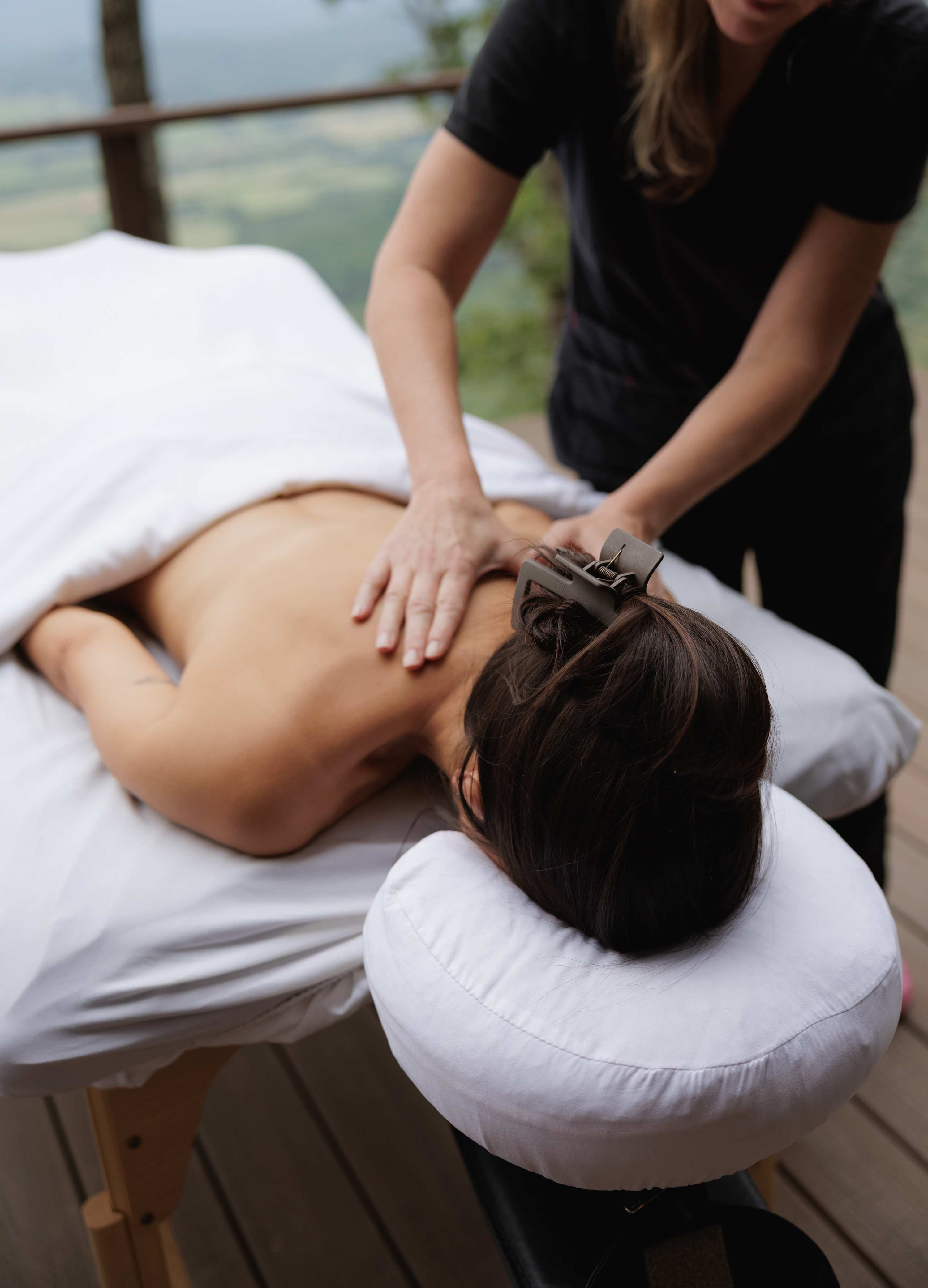 Treat yourself to a rejuvenating massage surrounded by nature.
