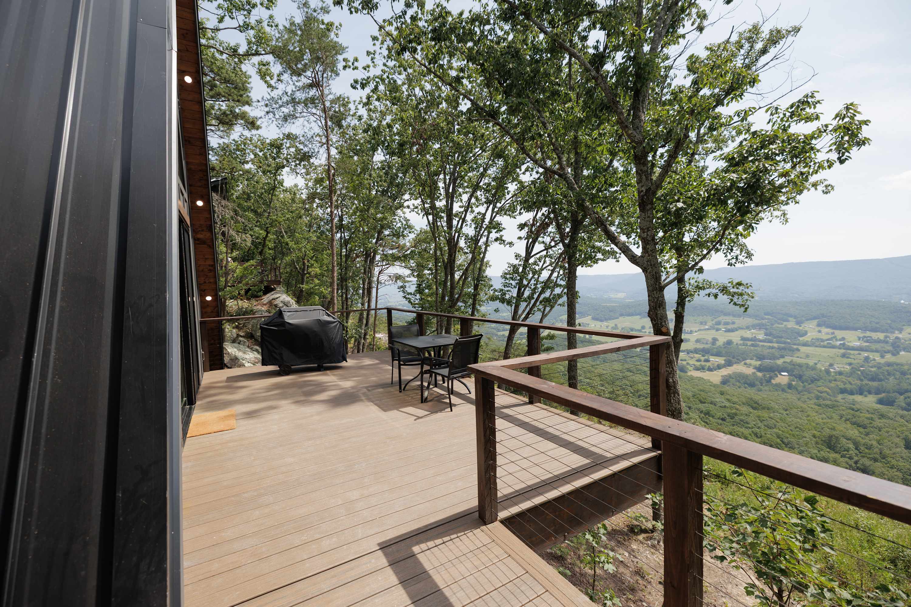 Take in the views from your private outdoor space.