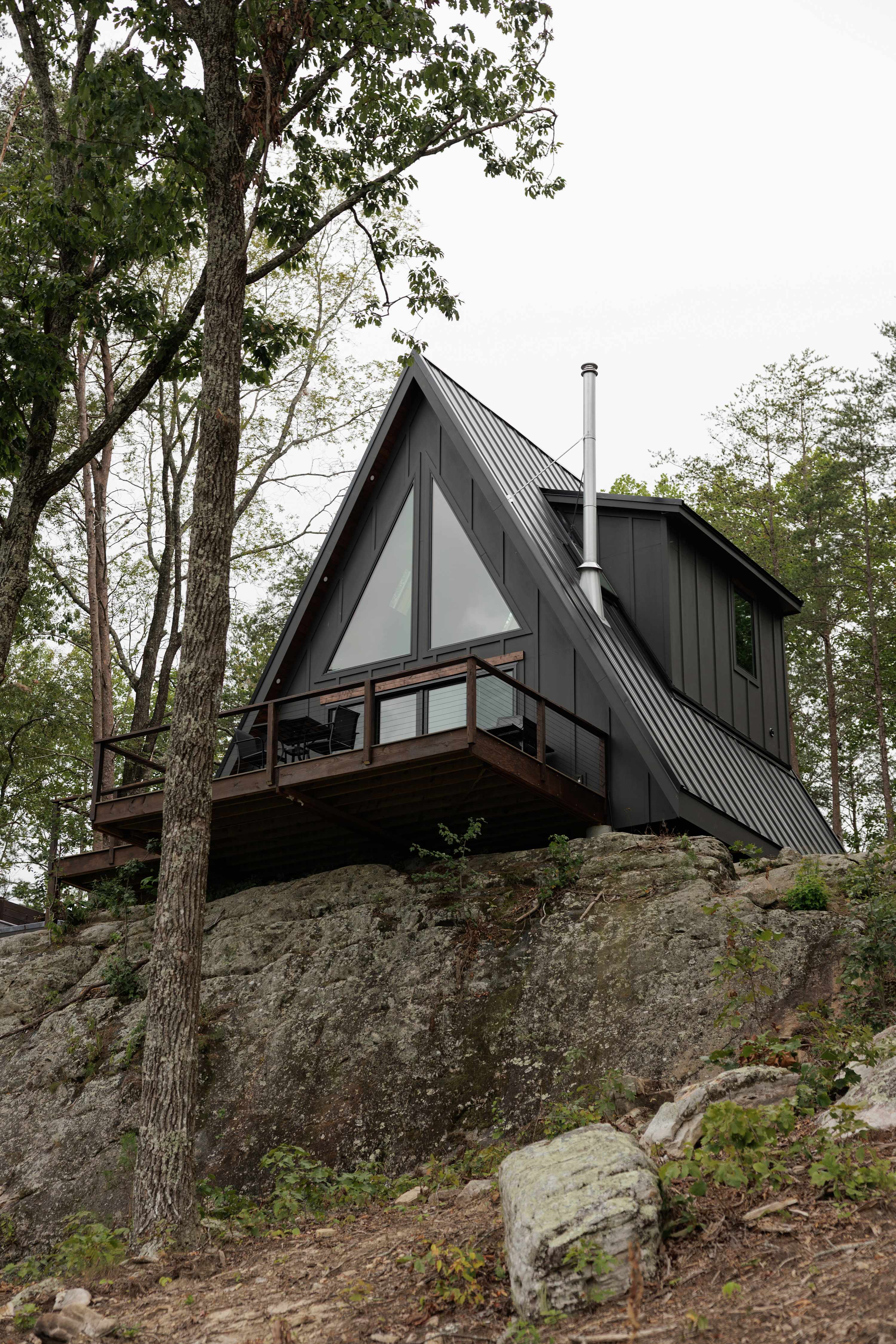 Another view of this charming mountain escape.