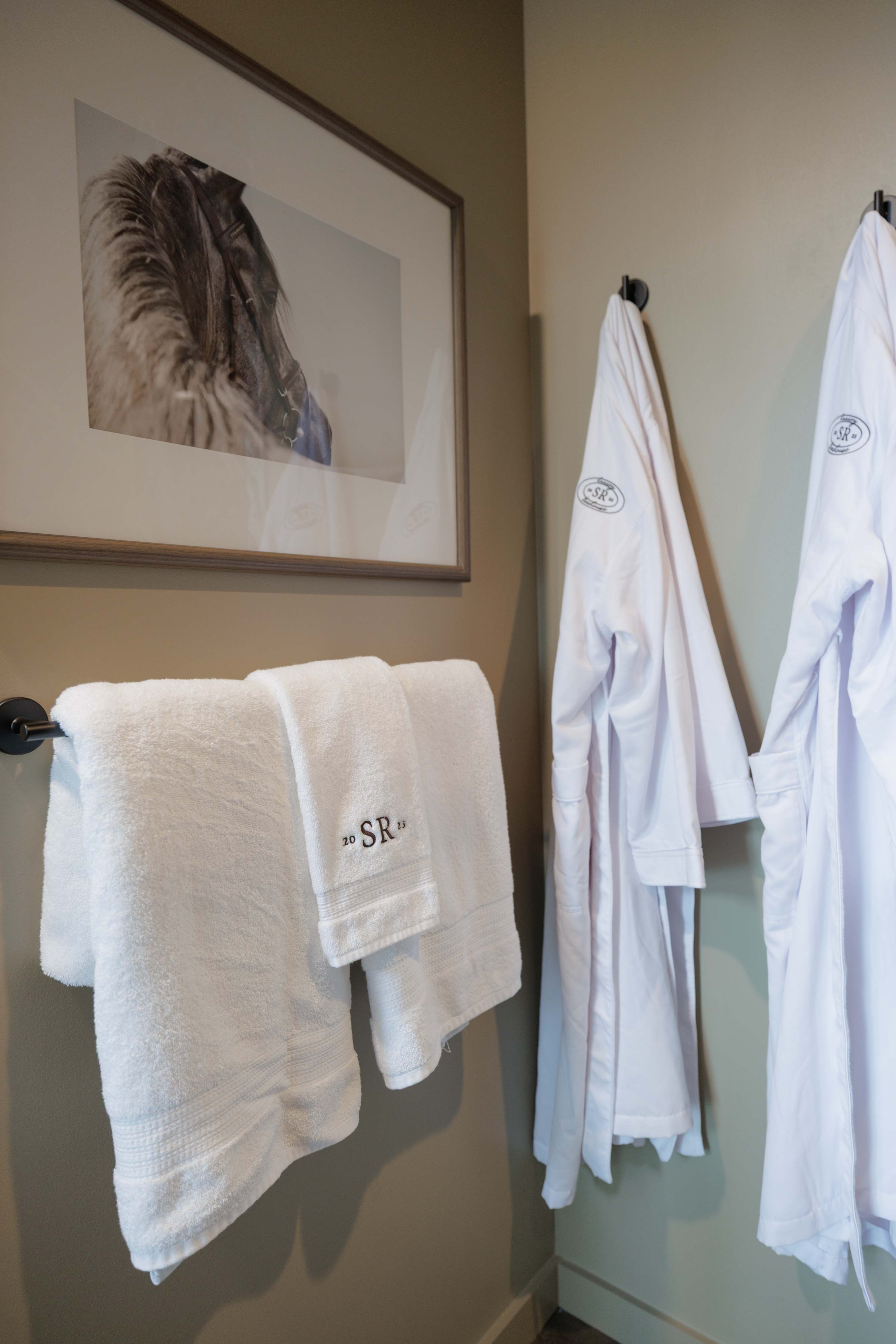 Fresh Towels & Complimentary Plush Bathrobes