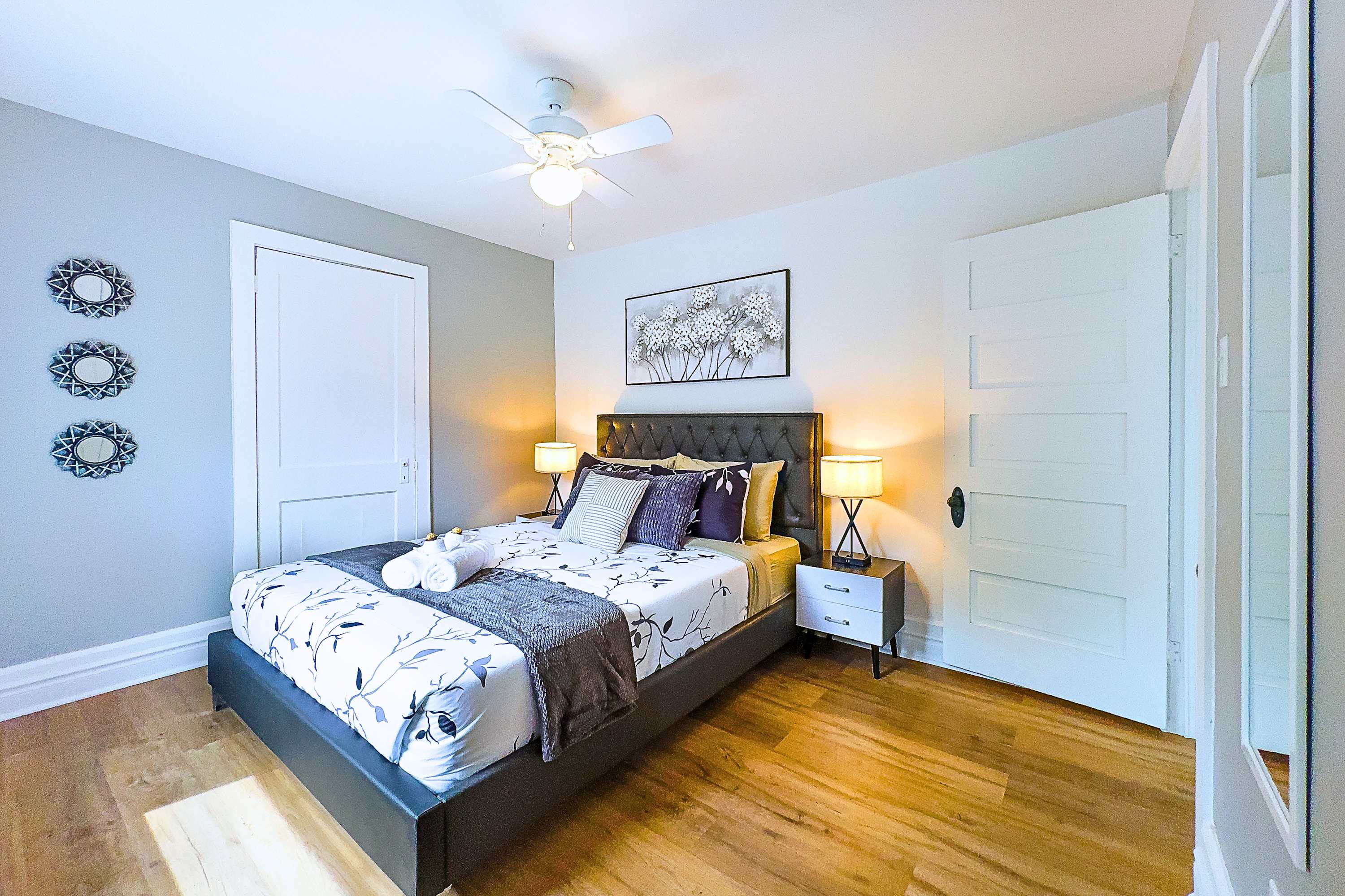 Primary Bedroom with Queen Size Bed