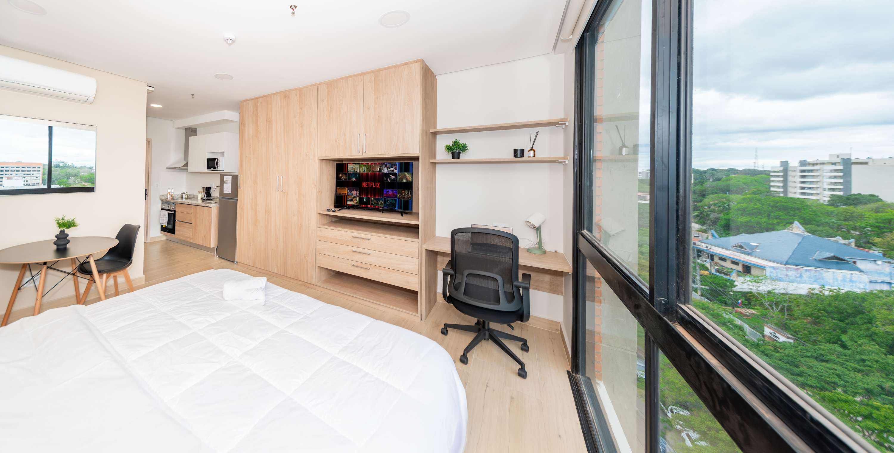 Modern Studio Near Villa Morra | City View