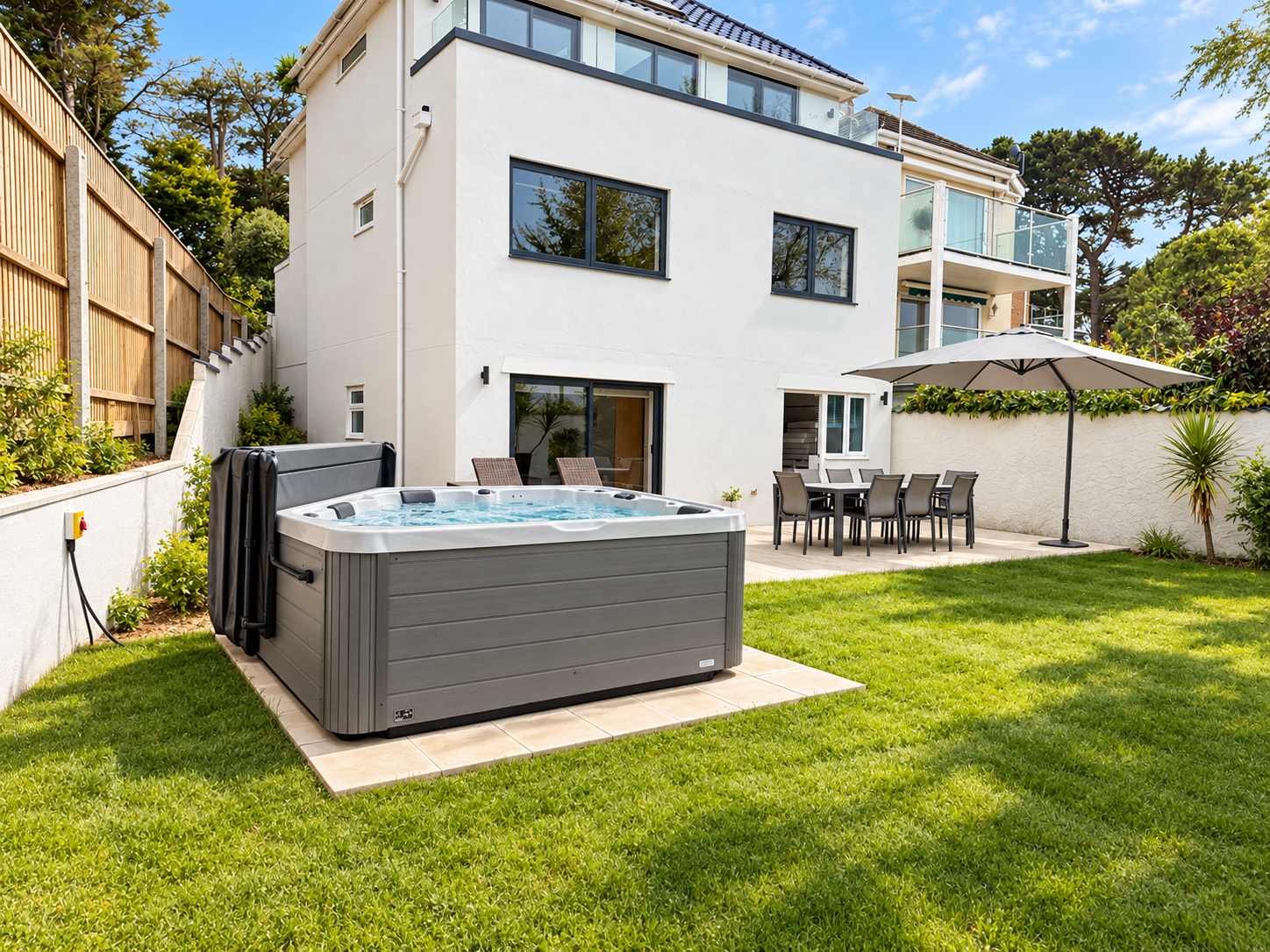 High Tides Elegant 5-Bed Villa & Hot Tub Sandbanks in 48A Banks Road BH13 7QF - Property image 2 - VivreStays