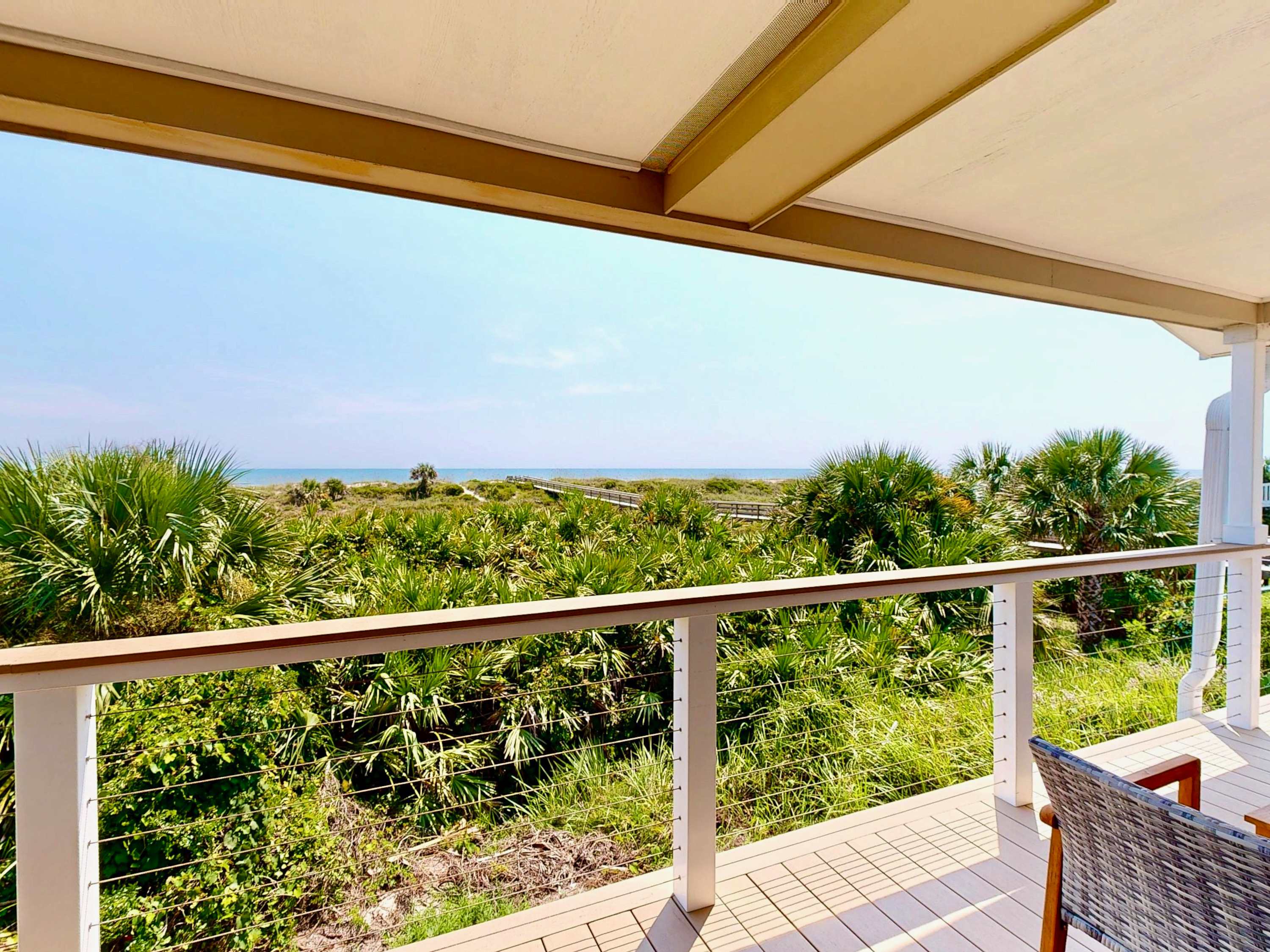 Wake up to ocean breezes! 