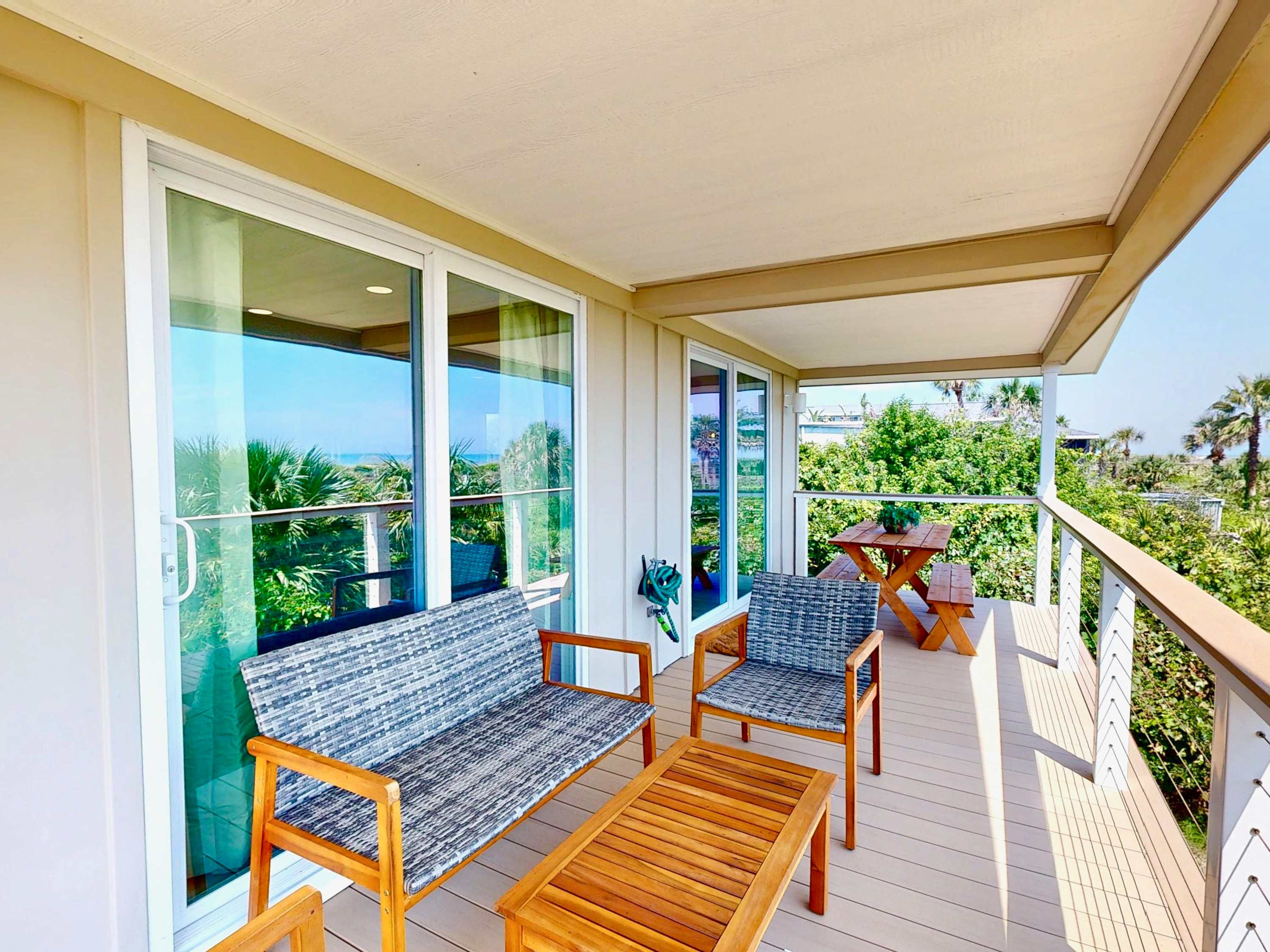 Wake up to ocean breezes! 