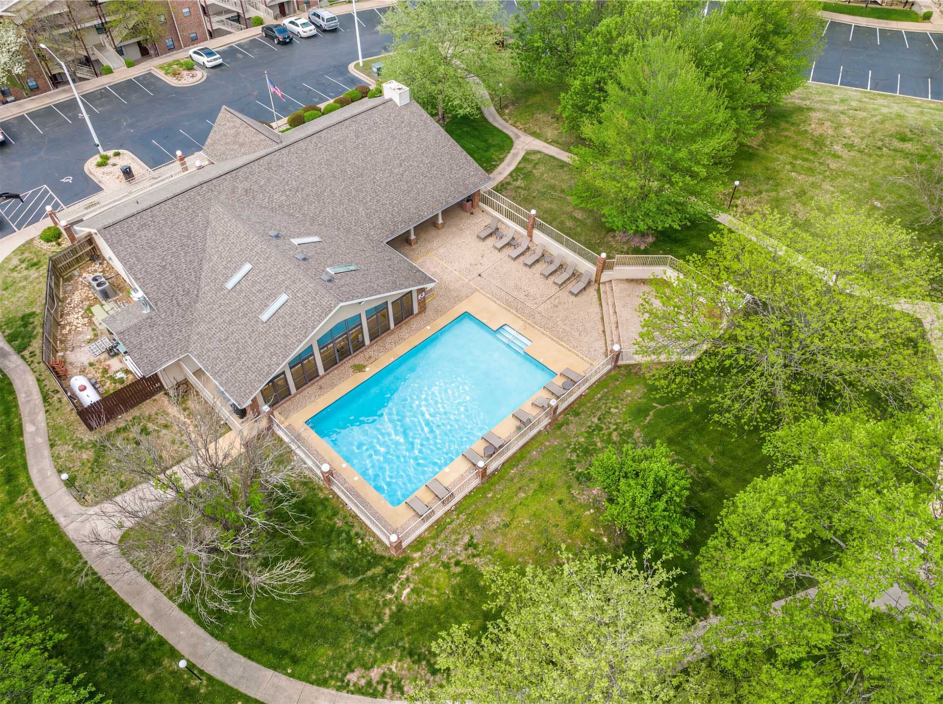 Outdoor pool, indoor pool, and hot tub!
