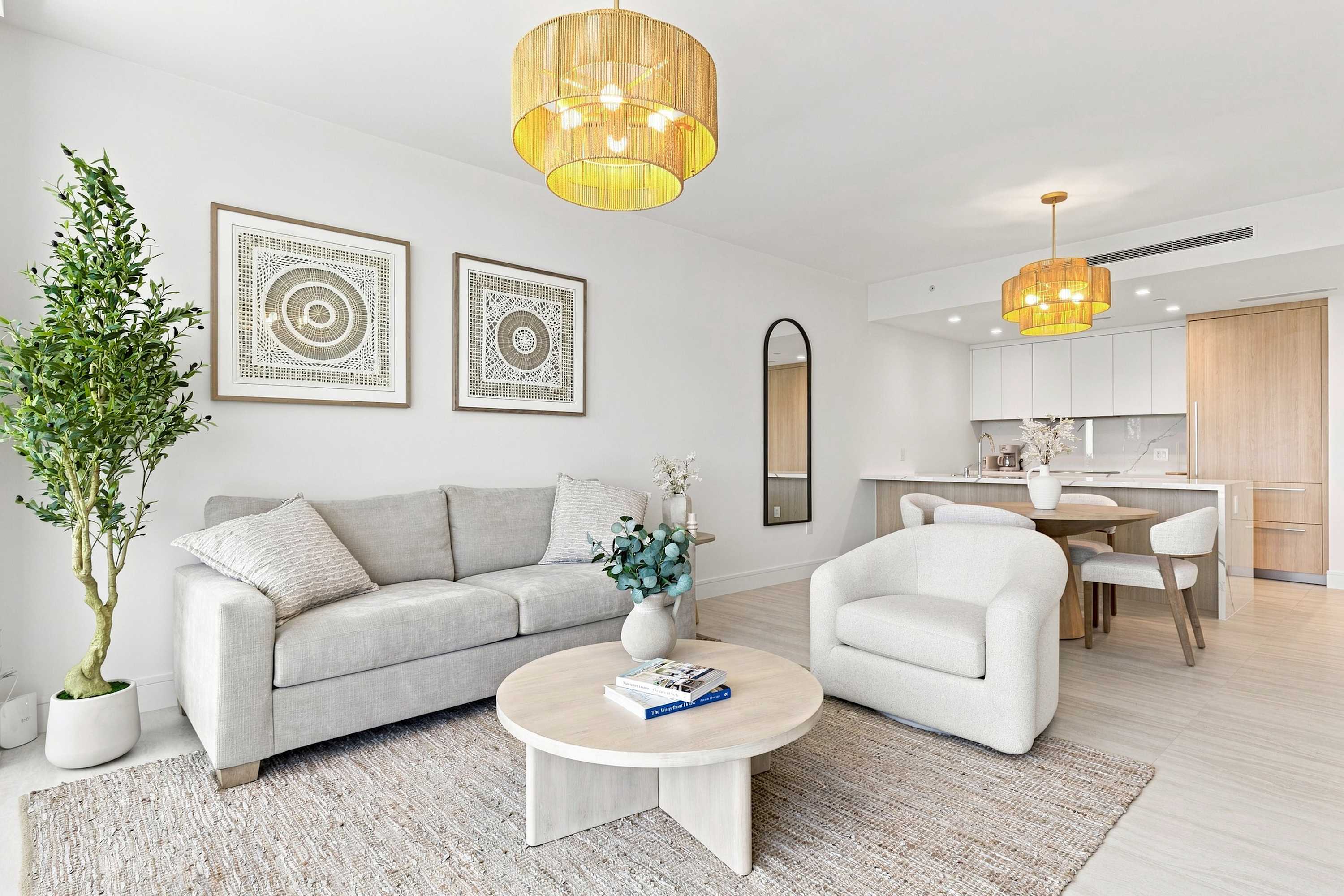 Stunning High-Floor 1BR + Den | Skyline Views